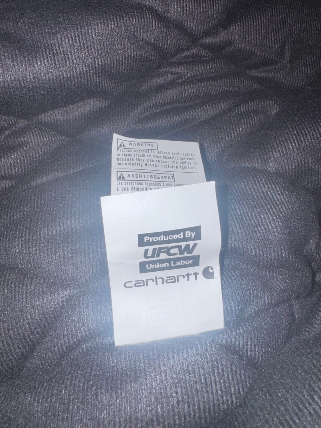칼하트 USA UFCW 오리지날 덕 액티브 자켓 4XL J140 상품이미지5