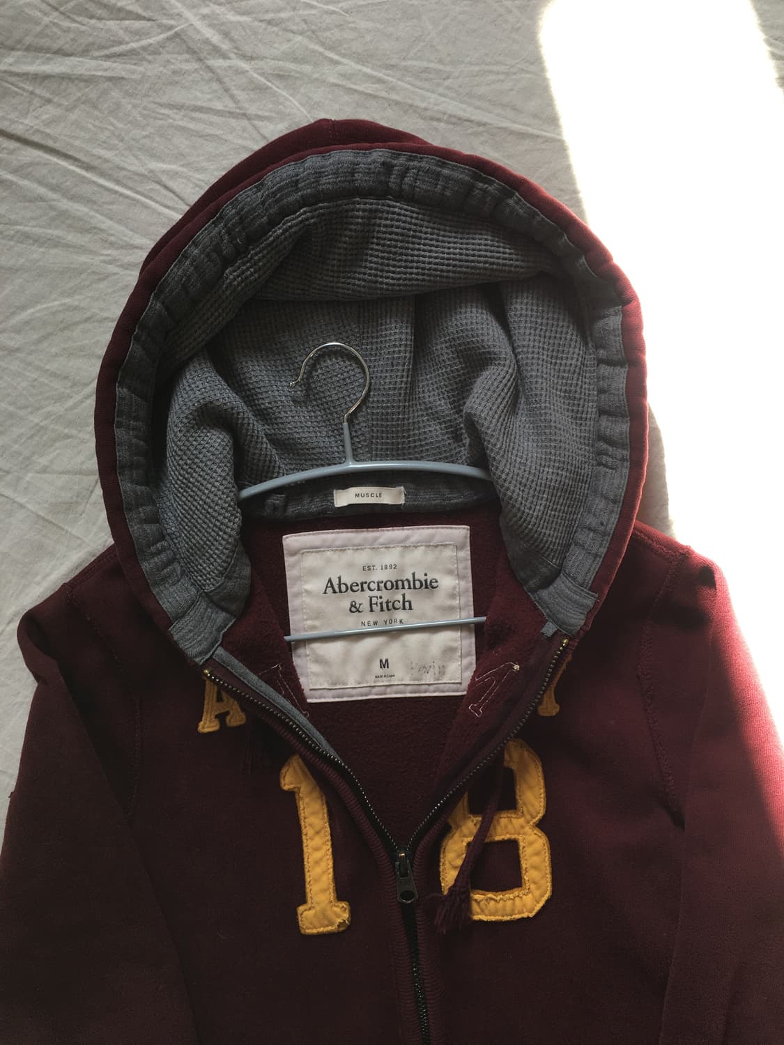 아베크롬비 자수패치 후드집업 상품이미지3