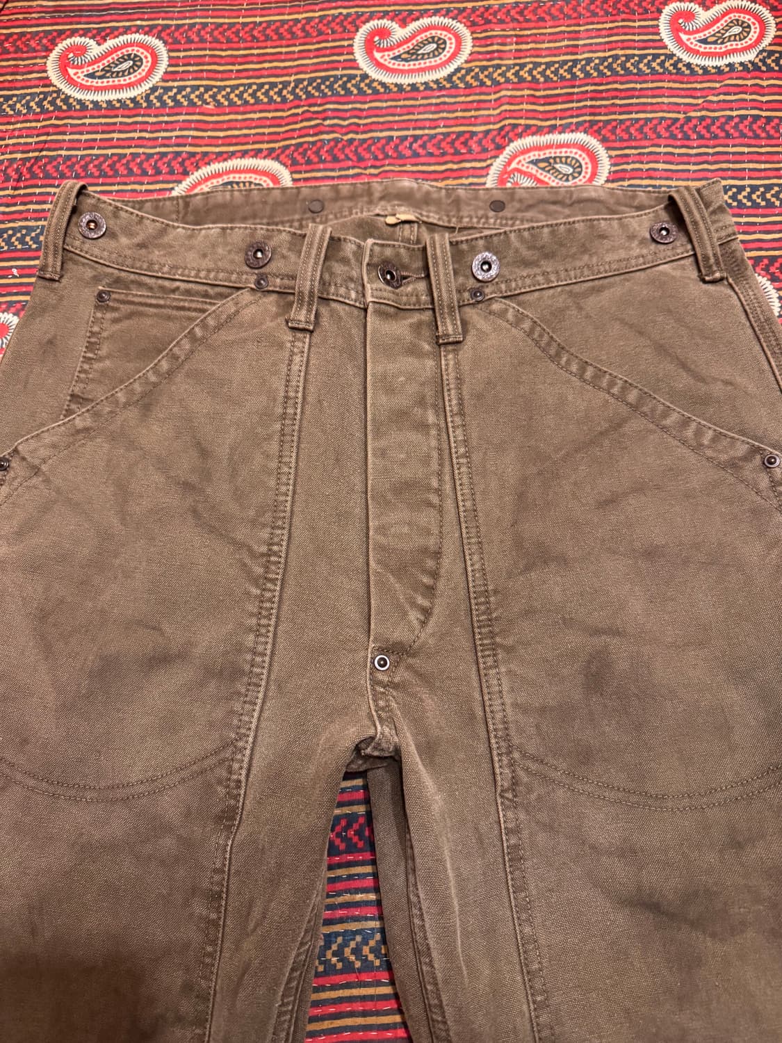 RRL  더블니 카팬더팬츠 30 상품이미지3