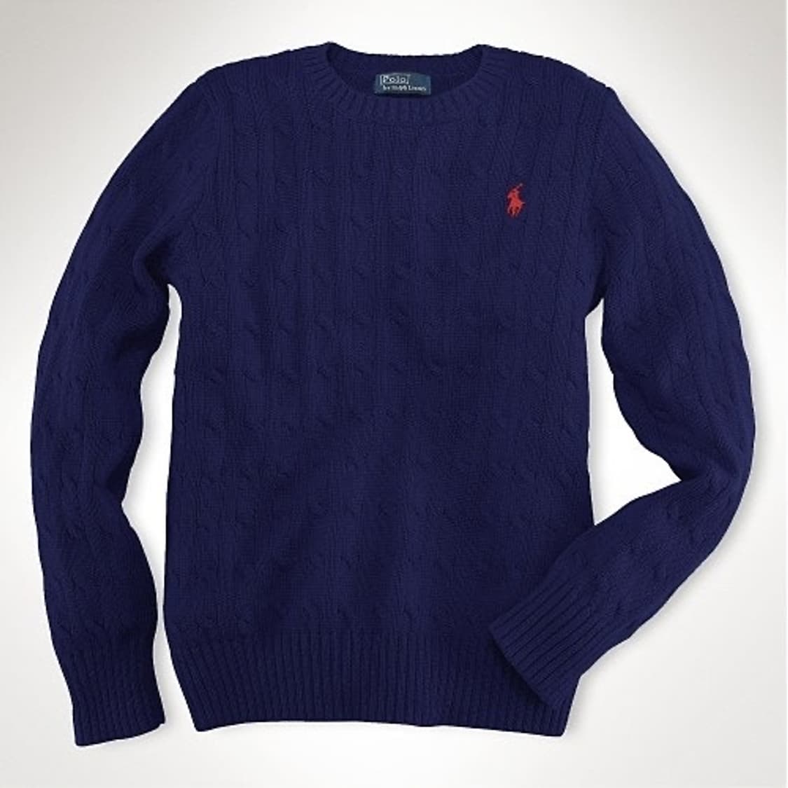 폴로 네이비 니트 상품이미지1
