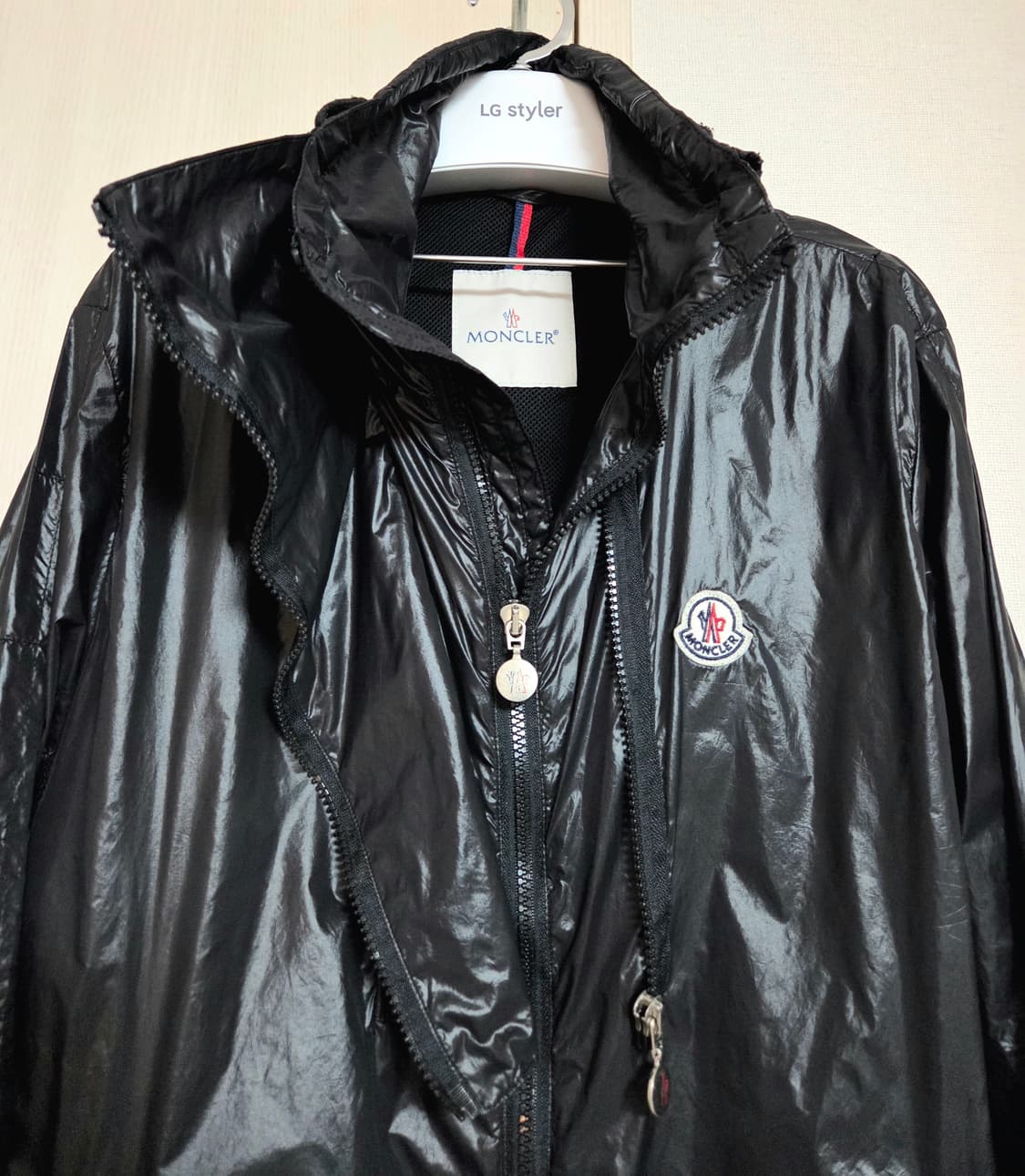 몽클레르 레페(Reppe) 바람막이 - 블랙 3사이즈 상품이미지7
