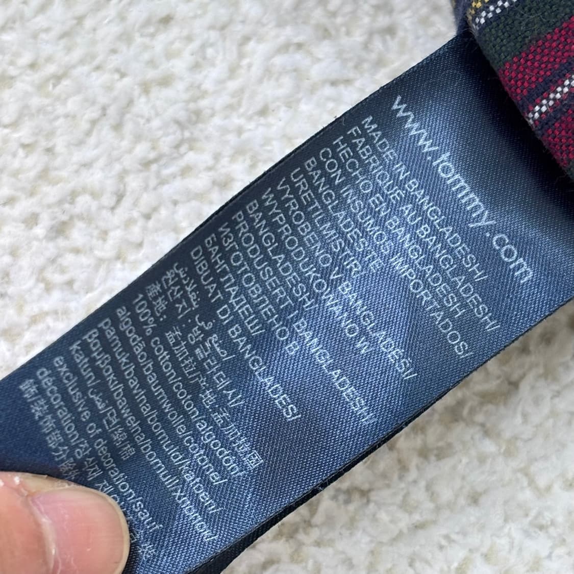 176 타미힐피거 플란넬 셔츠 0310E 상품이미지5