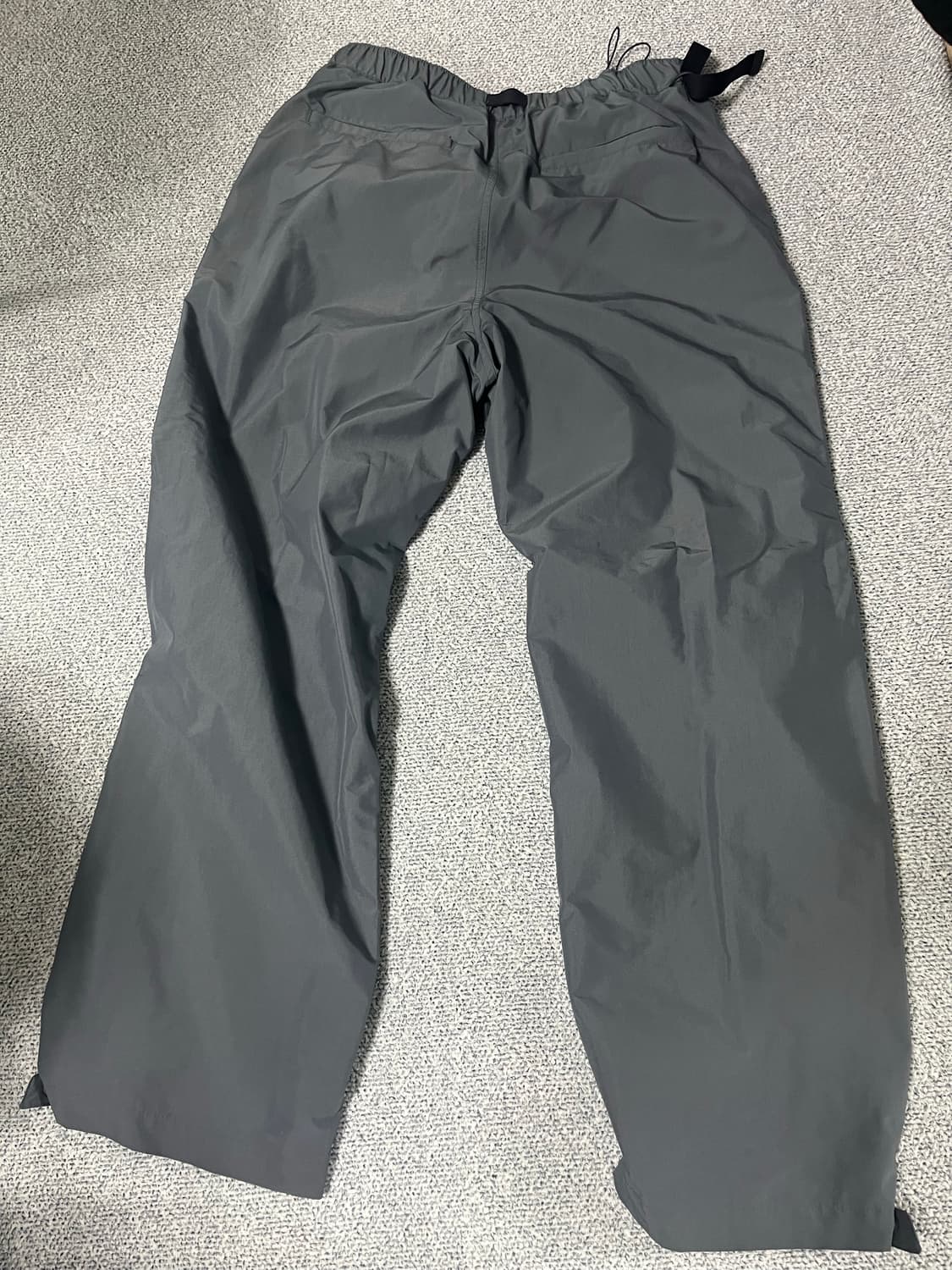 무탠다드 시티레저 사이드지퍼 파라슈트 팬츠 블루그레이 상품이미지5