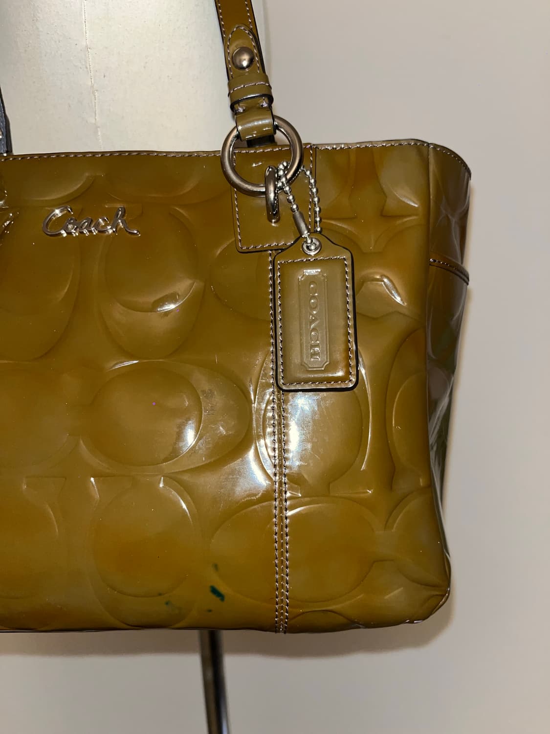 🎉BLACK FRIDAY🎉 Coach kaki bag 상품이미지5