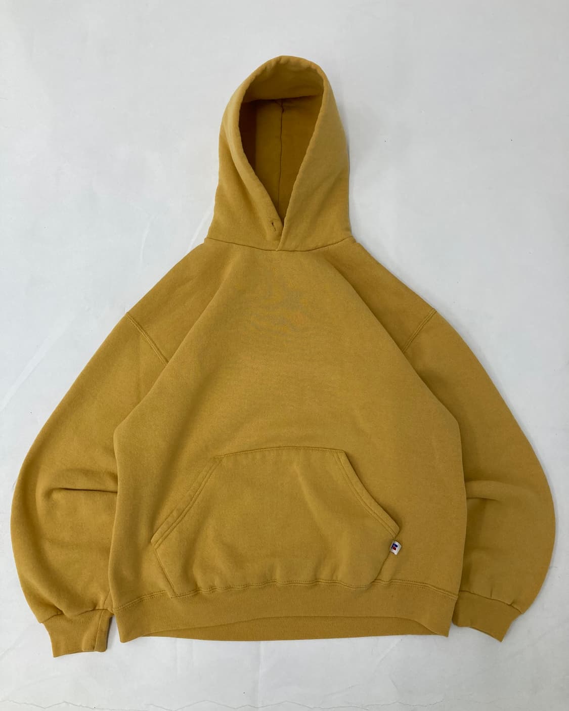 90s Russell Hoodie (mustard yellow) 상품이미지1
