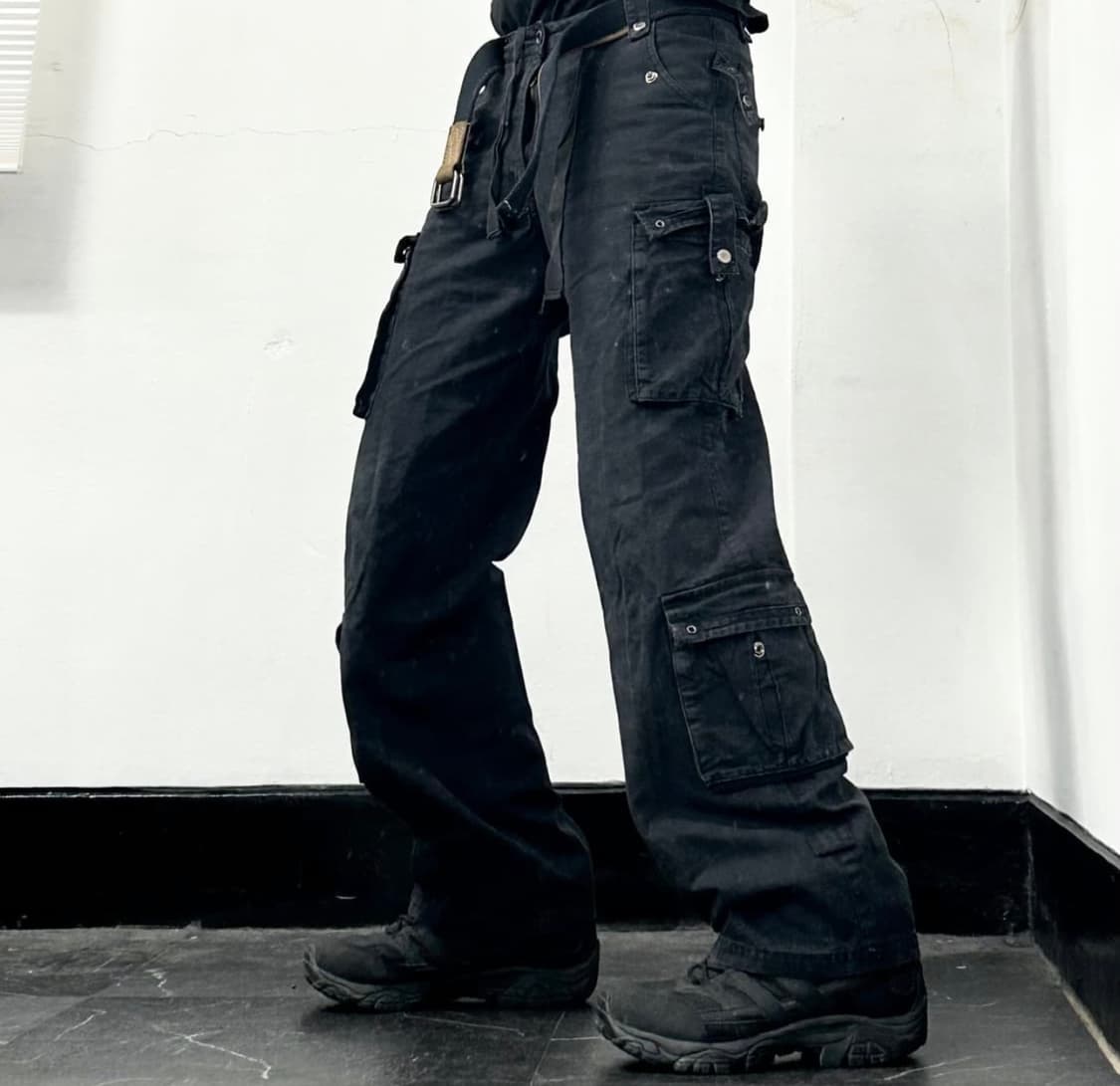 멀티포켓 와이드 팬츠 상품이미지1