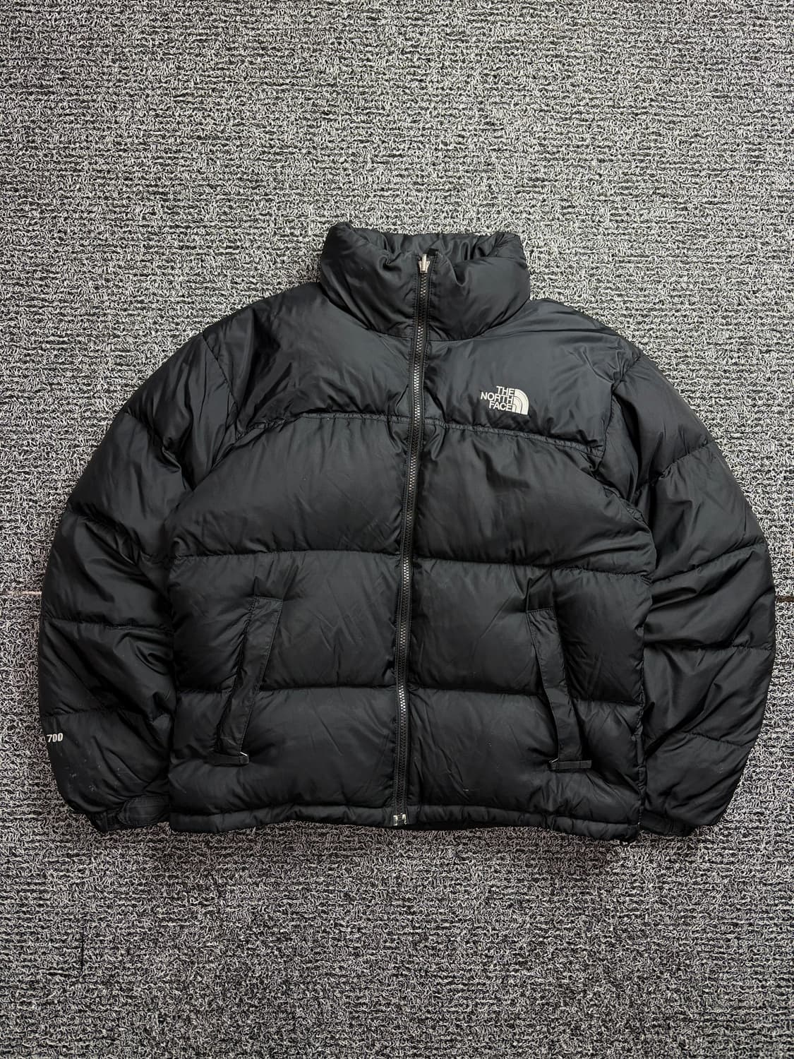 노스페이스 레트로 눕시 다운 푸퍼 패딩 아스팔트 그레이 2058 상품이미지2