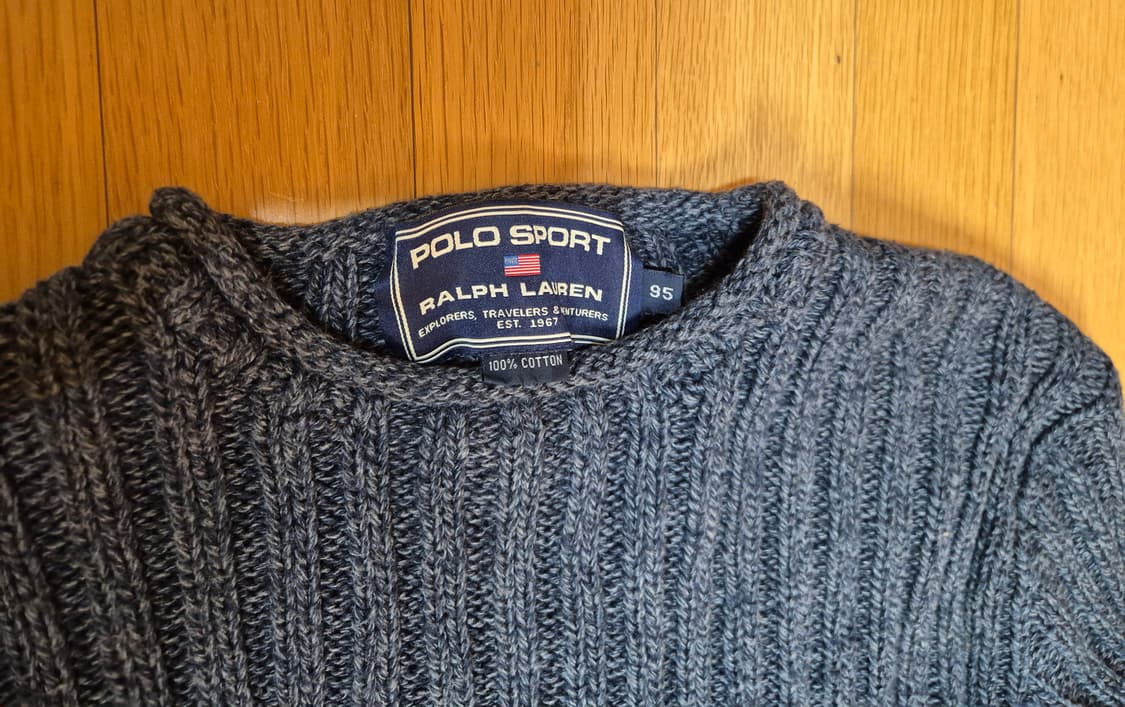 폴로 스포츠 인디고 니트 상품이미지2