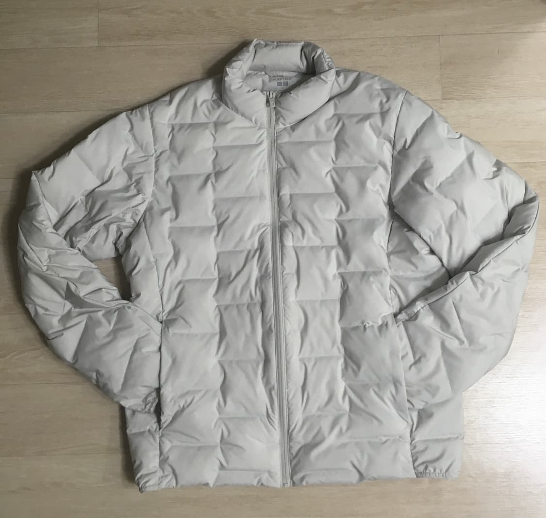 유니클로 PUFFTECH재킷(논퀼팅) 01 OFF WHITE 상품이미지1