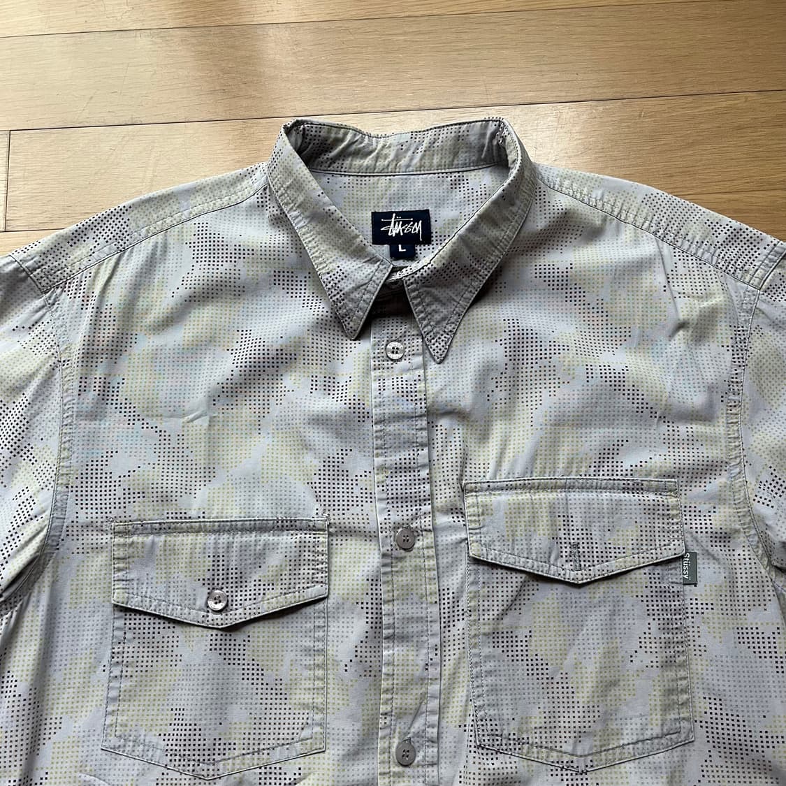 90년대 올드 스투시 셔츠 Made in USA 상품이미지3