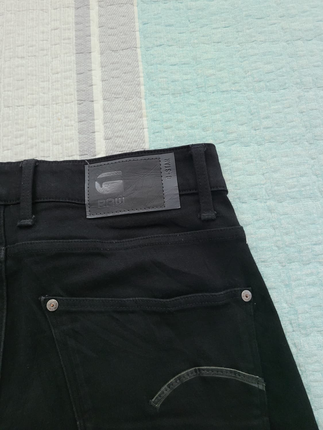 지스타로우 G star raw. 리벤드 스판 스키니 블랙진. 30사이즈 상품이미지9