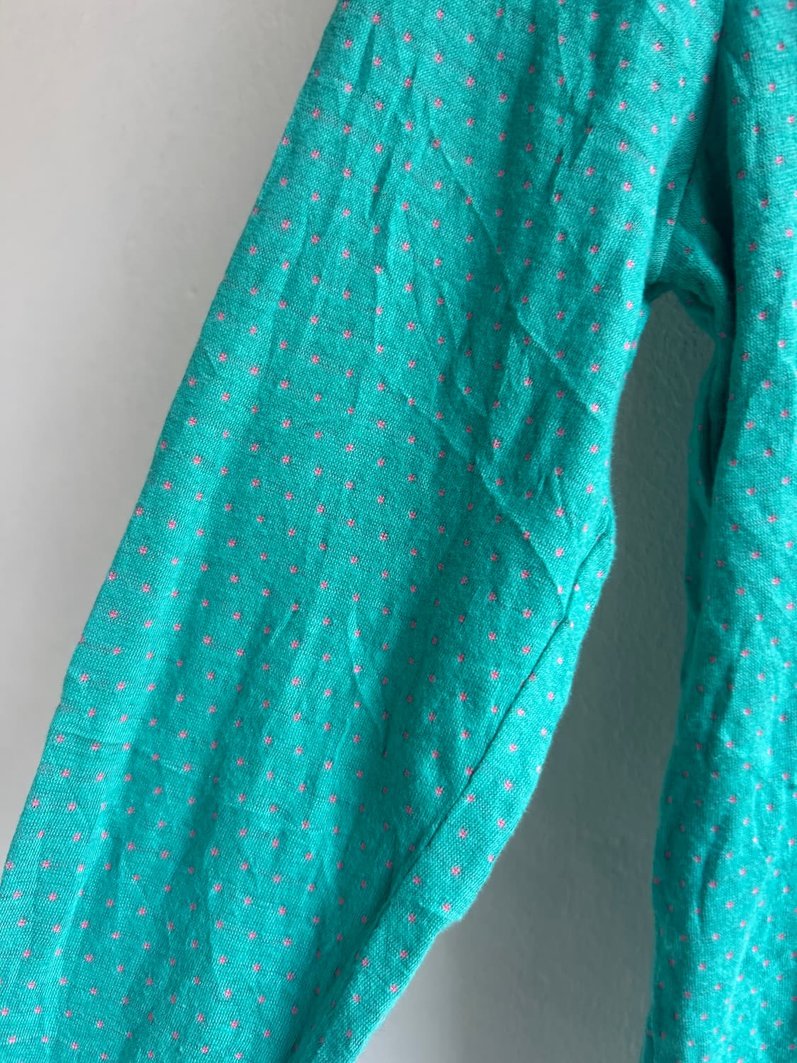 민트 땡땡이 티셔츠  상품이미지3