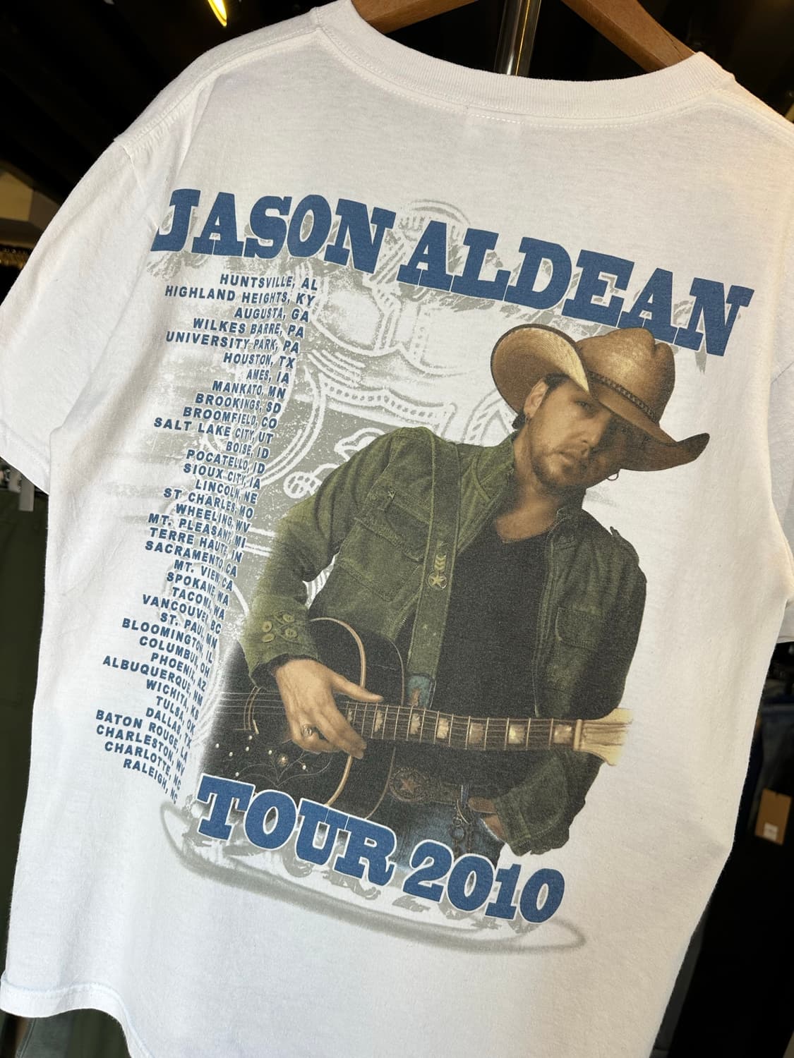 제이슨 알딘 Jason Aldean 투어 2010 티셔츠 상품이미지5