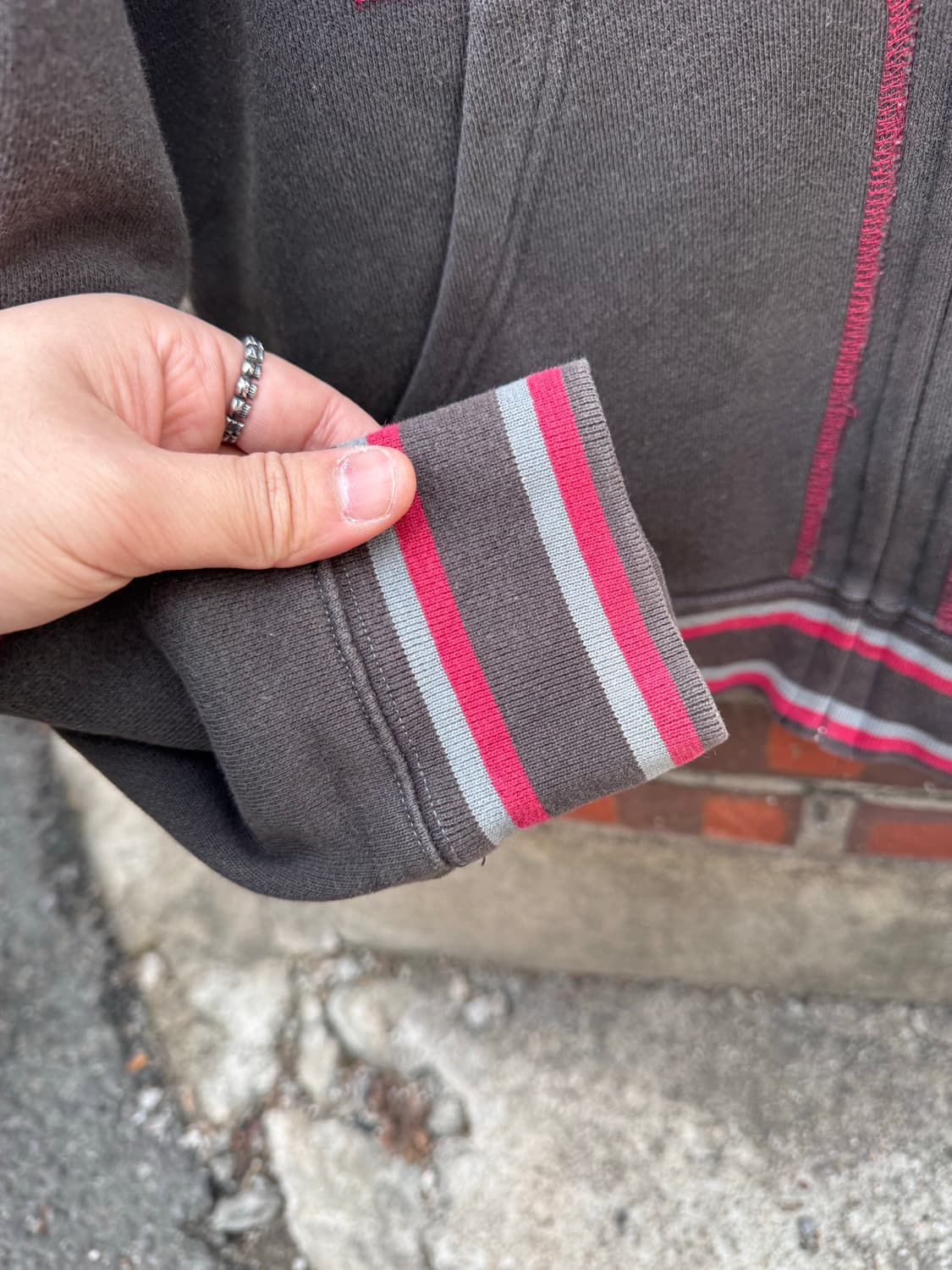 Diesel 디젤 다크브라운 집업  상품이미지8