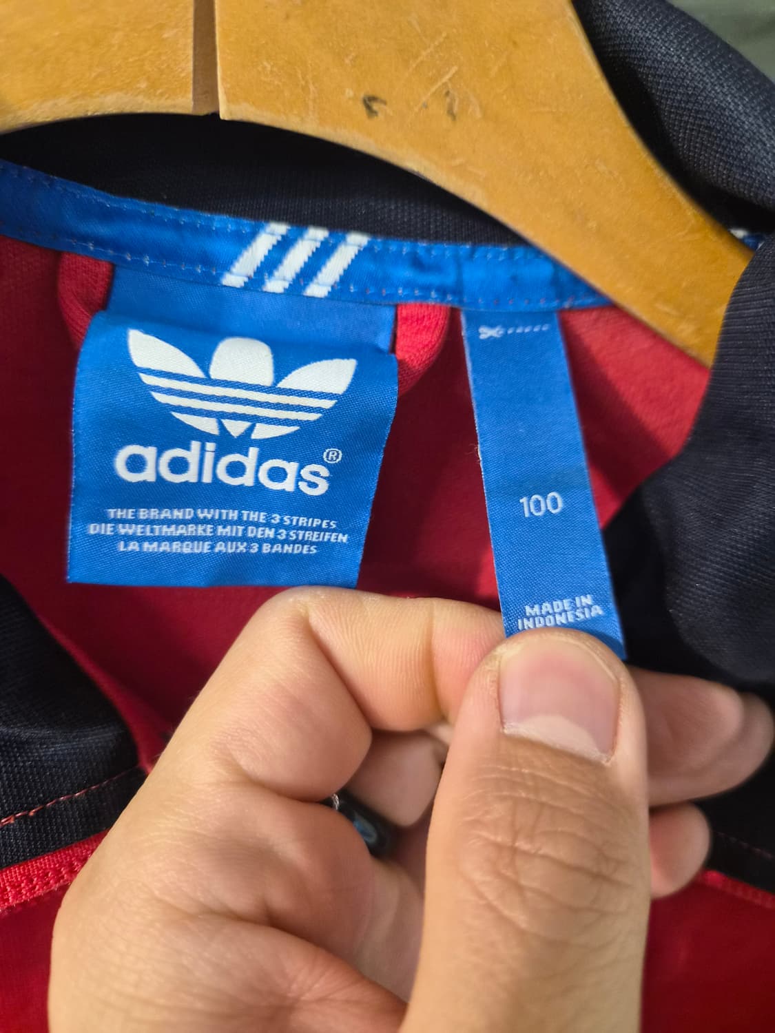 100) 아디다스 멀티컬러 유로파 트랙탑 져지 팝니다 상품이미지3