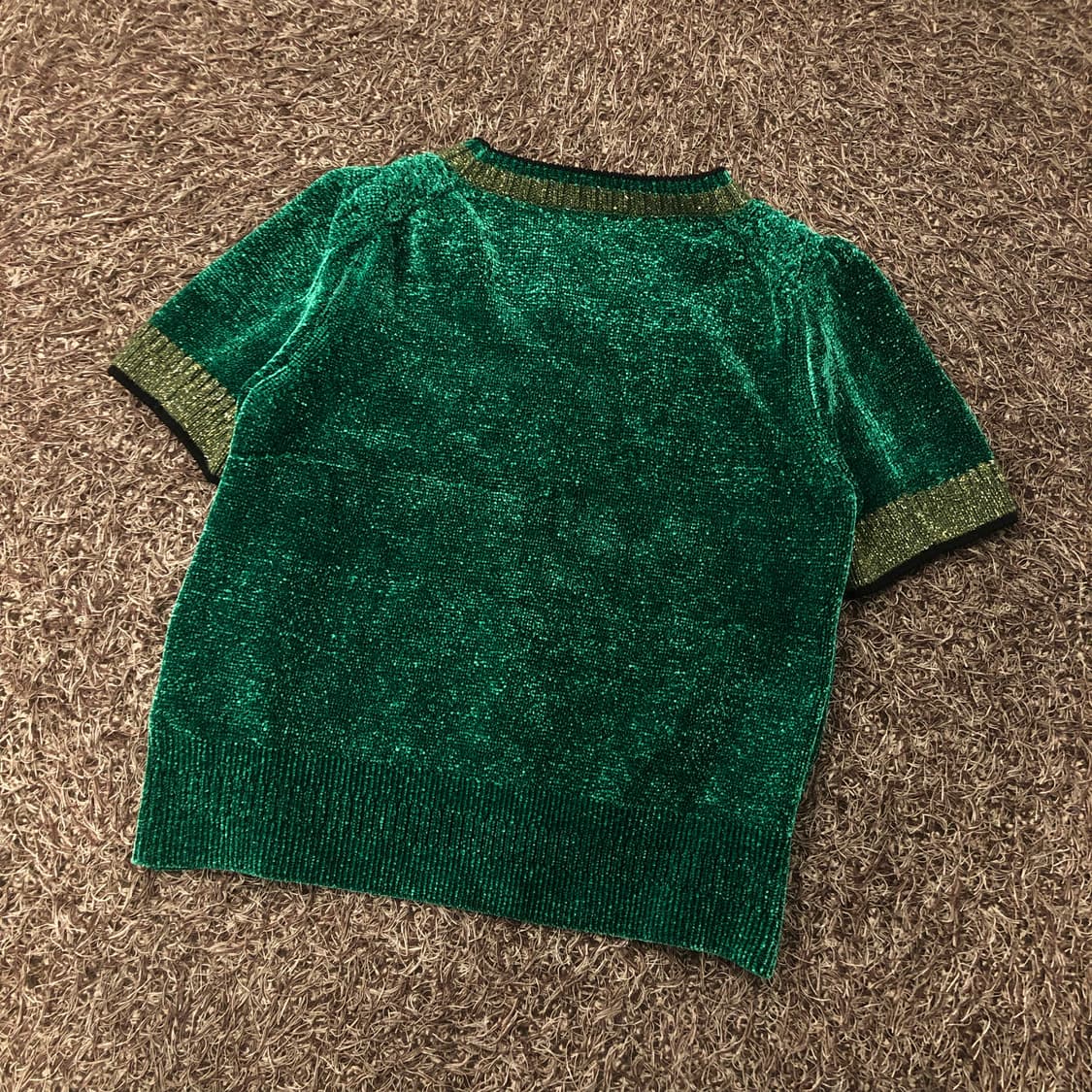 90 타임옴므 니트 반팔 상품이미지3