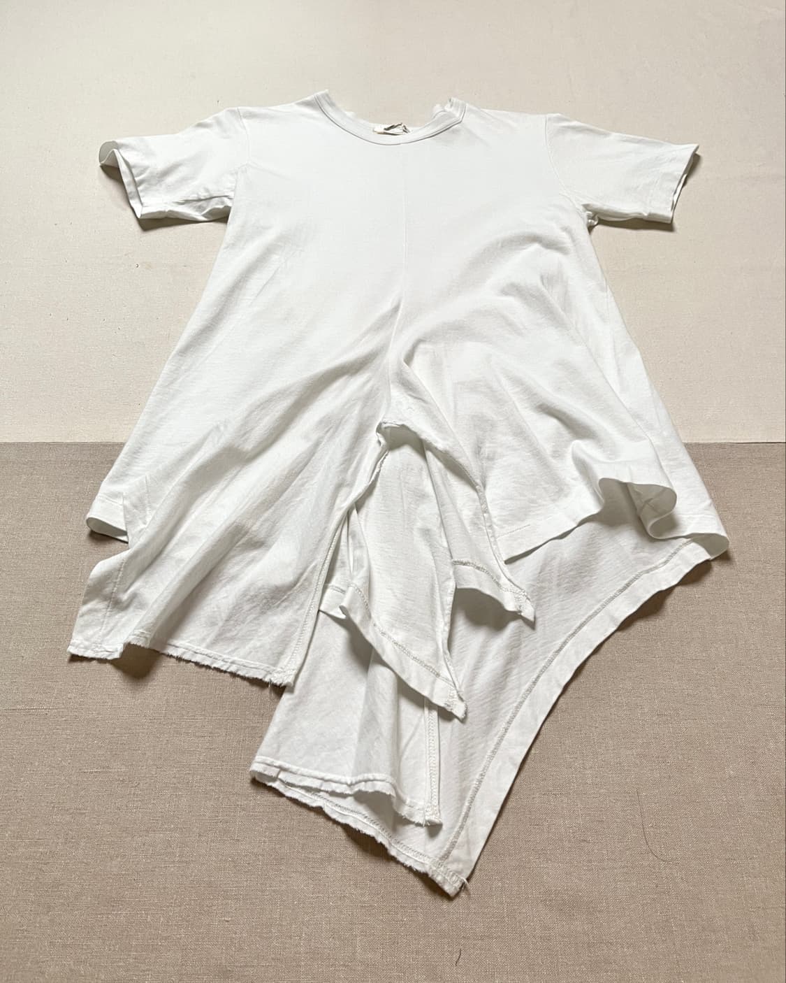 꼼데가르송 컷오프 플레어 롱 티셔츠 comme des garcons 상품이미지3
