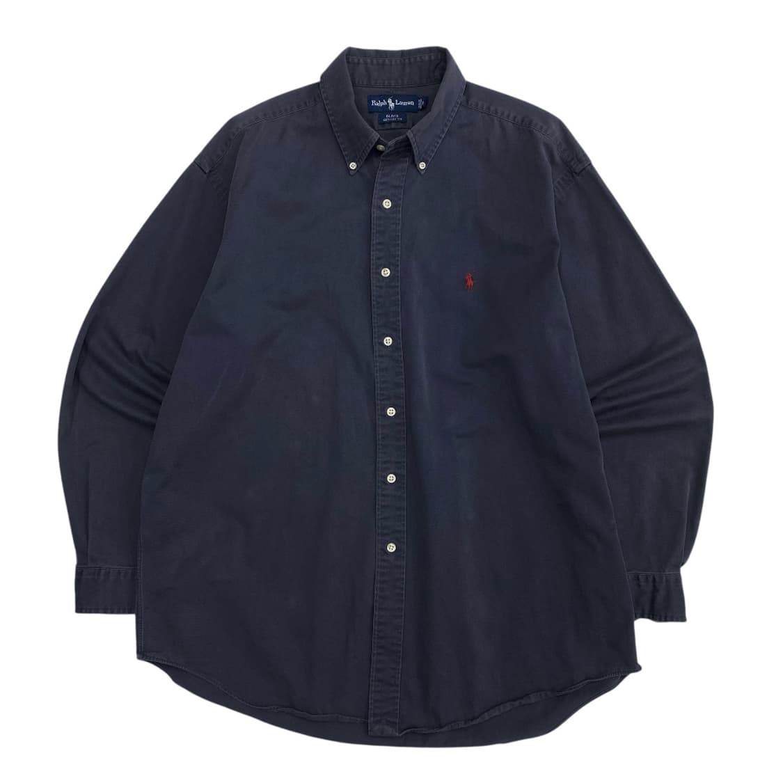 폴로 랄프로렌 레드포니 뮤트블루 코튼셔츠 L 상품이미지2