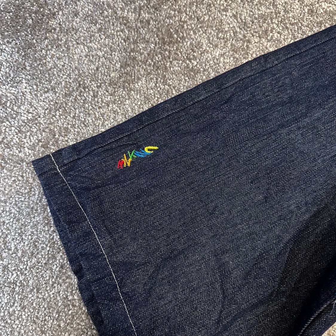 쿠지 블루 데님 스케이터 팬츠32 상품이미지3