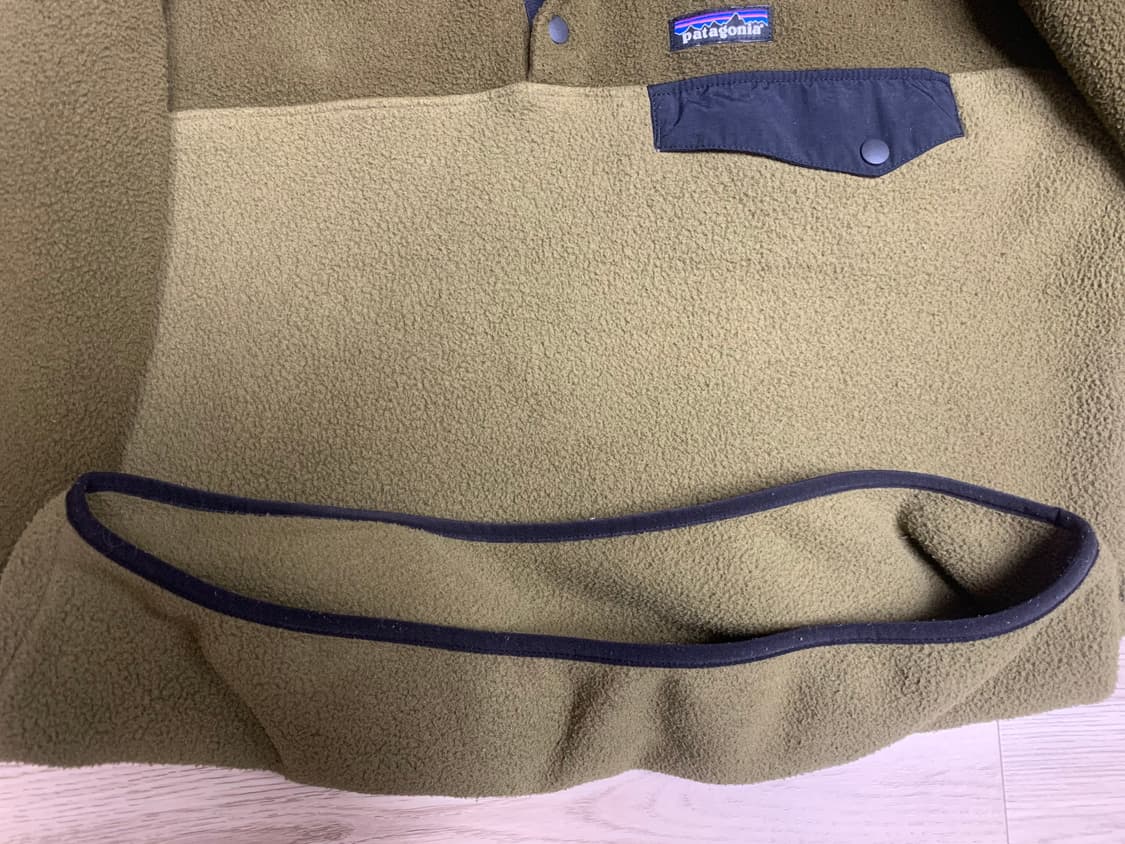 (S)파타고니아 신칠라 카키그린 판매 상품이미지5