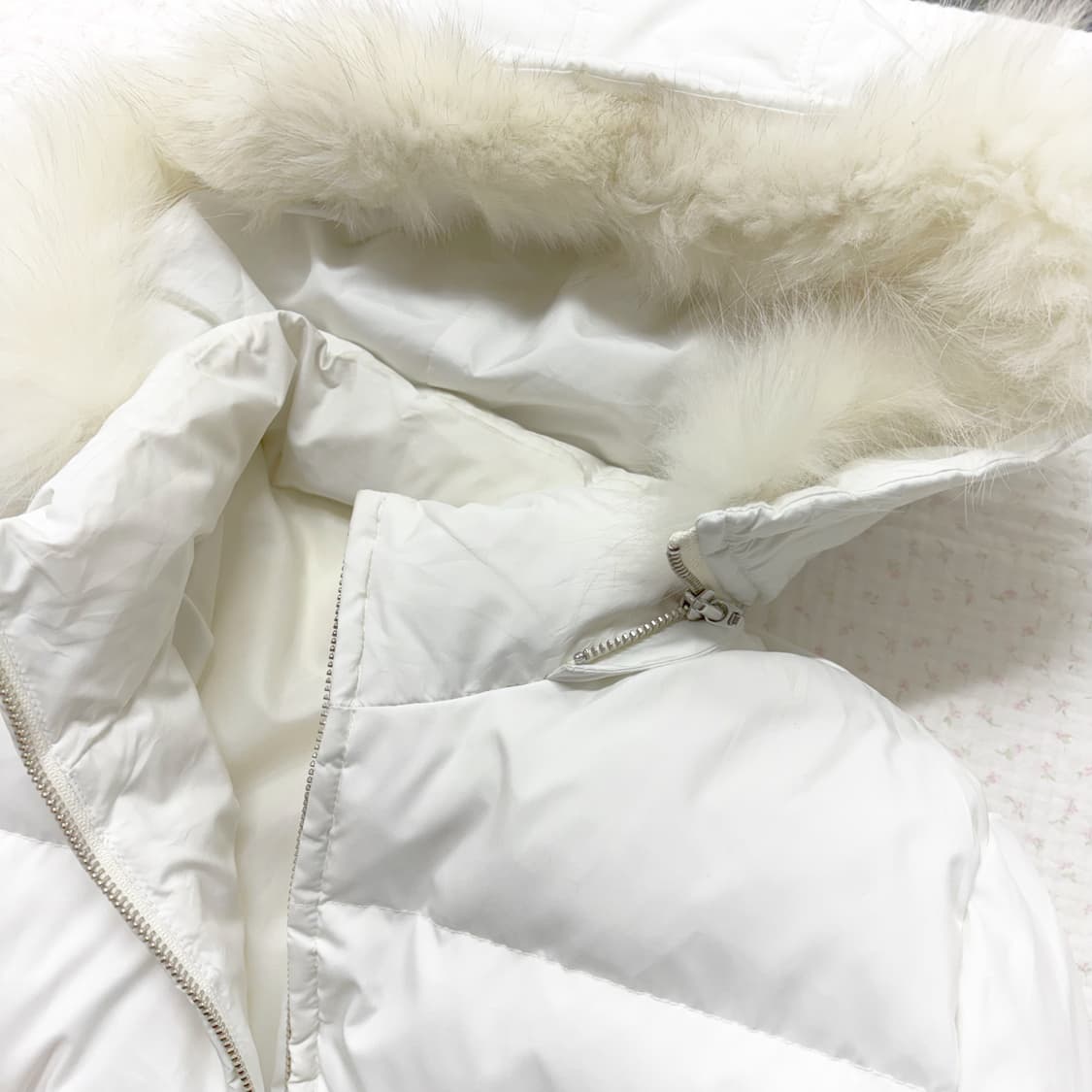 JPN/ 모리걸화이트패딩 아이보리패딩 모리룩패딩 모리걸패딩 상품이미지7