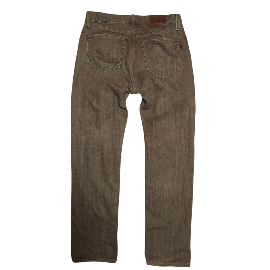 에드윈 403 브라운 레귤러 스트레이트 팬츠 상품이미지4
