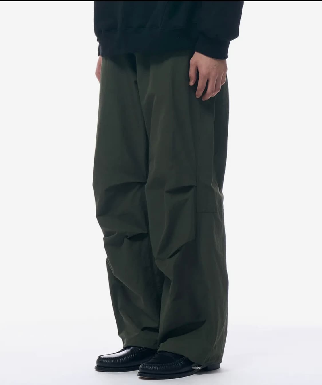 감마갤러리 파라슈트 팬츠 올리브 (S) 상품이미지1