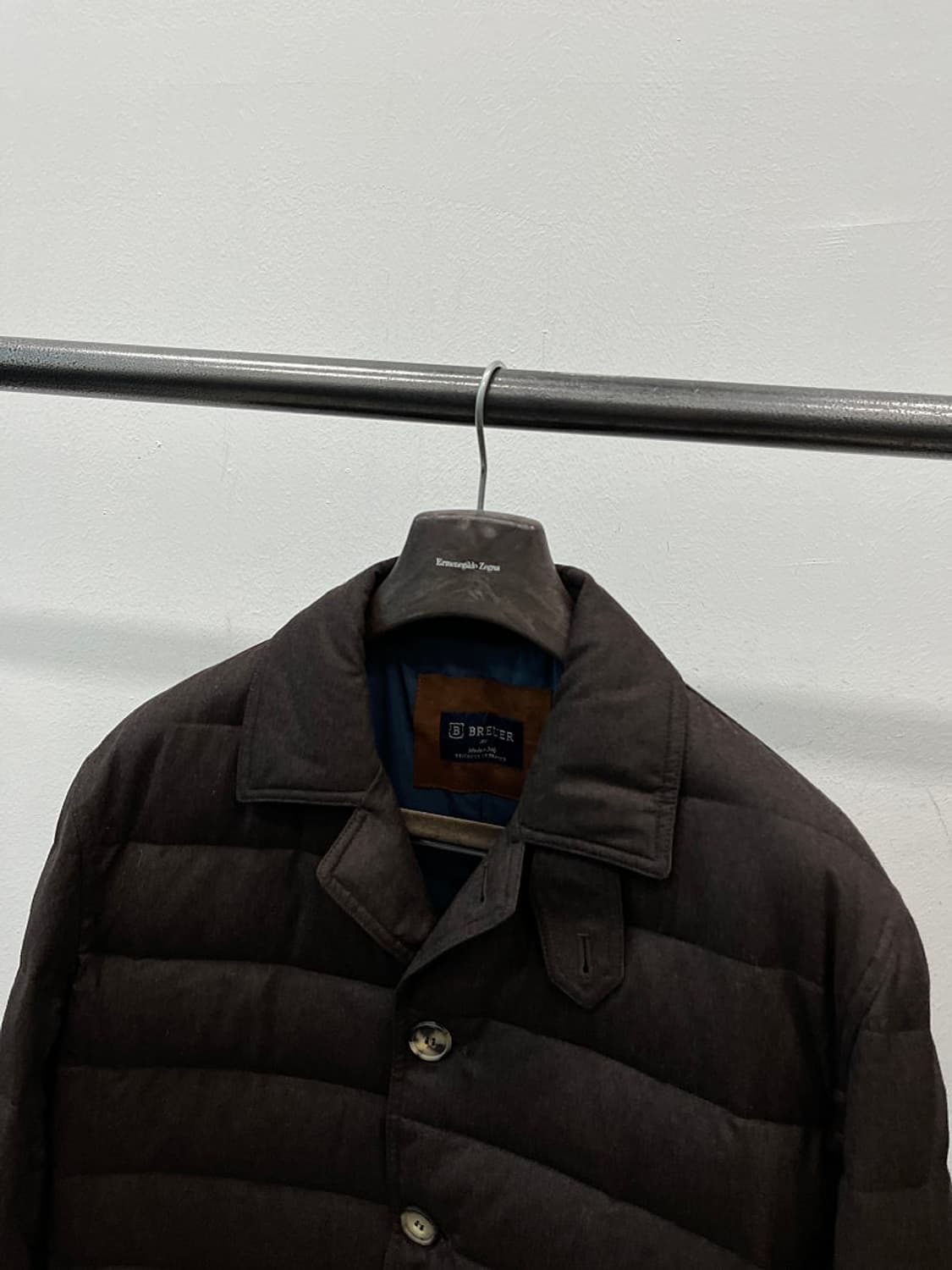 105-110) 브로이어 브라운 울 패딩자켓  상품이미지2