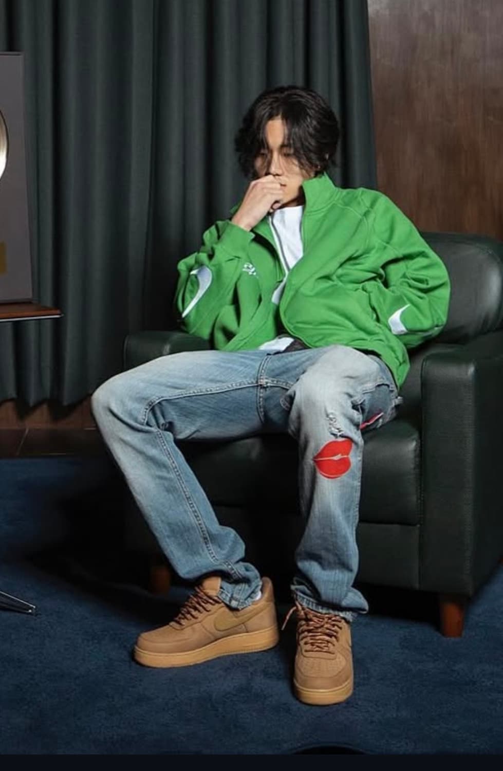 나이키x오프화이트 모크넥 트랙 자켓 상품이미지1