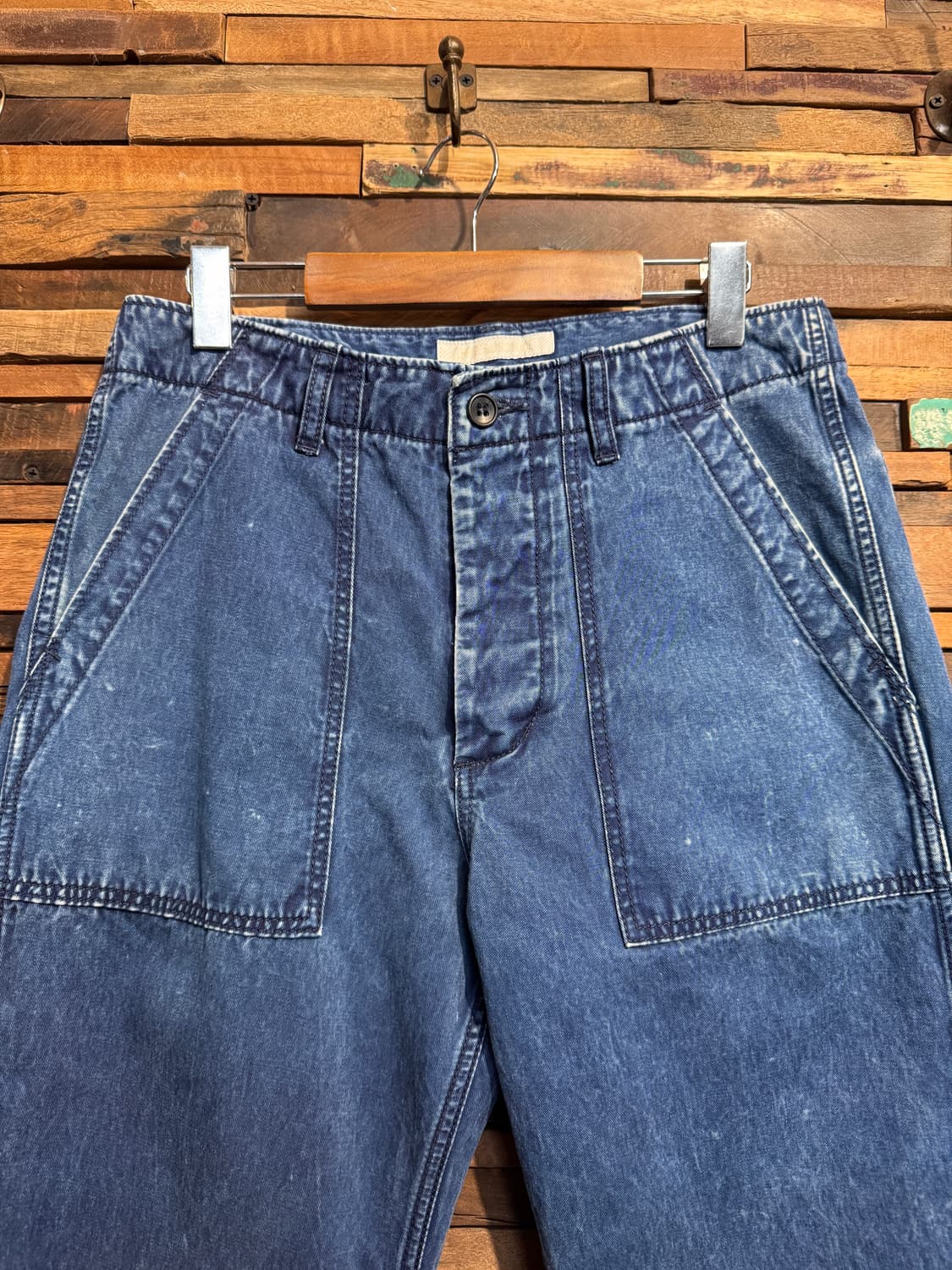 Three Blind Mice Indigo Fatigue Pants 상품이미지4