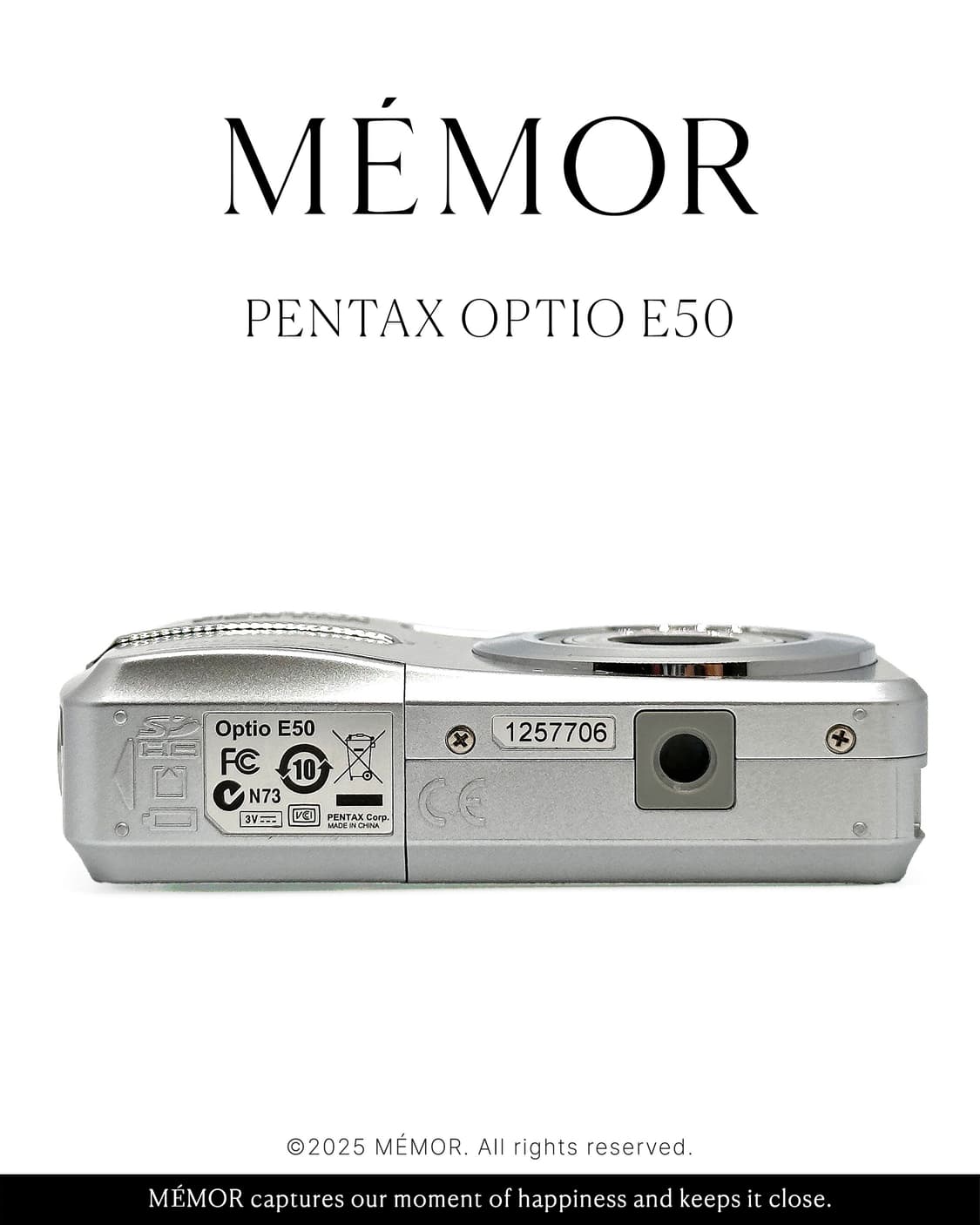 뽀얀느낌🤍PENTAX OPTIO E50 펜탁스 디카 카메라 상품이미지4