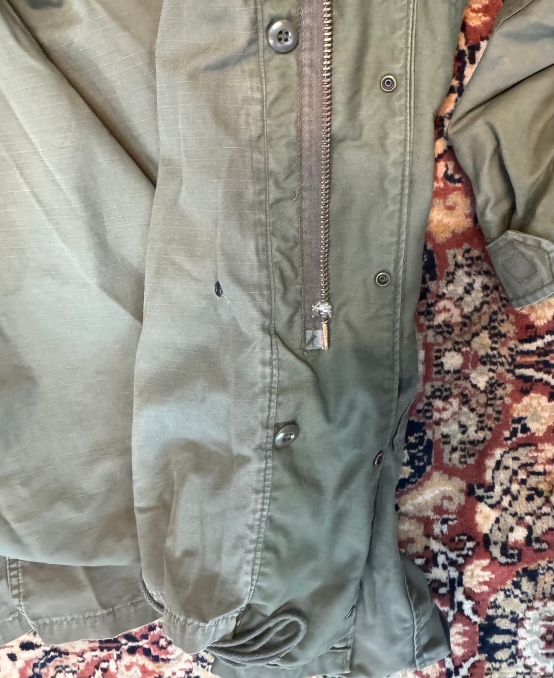 밀리터리 빈티지 미군 m65 필드 자켓 야상 S-L (561) 상품이미지5