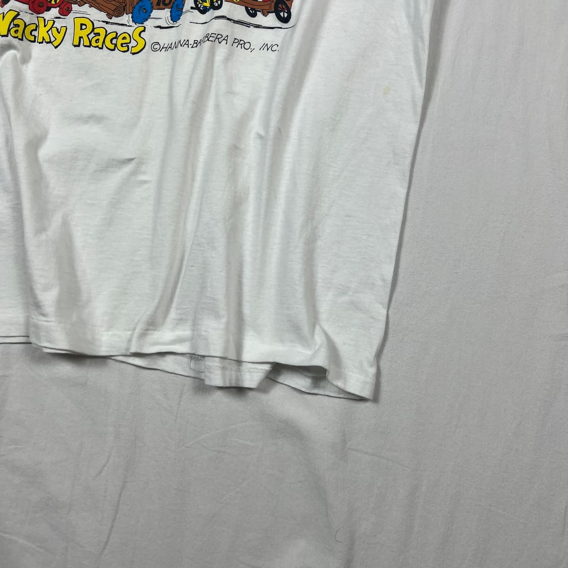 90‘s 웨키레이스 wacky races 카툰 반팔티 상품이미지5