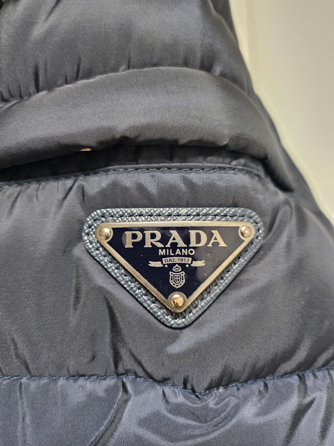 SGY091 프라다패딩 52네이비 팔아요 상품이미지3
