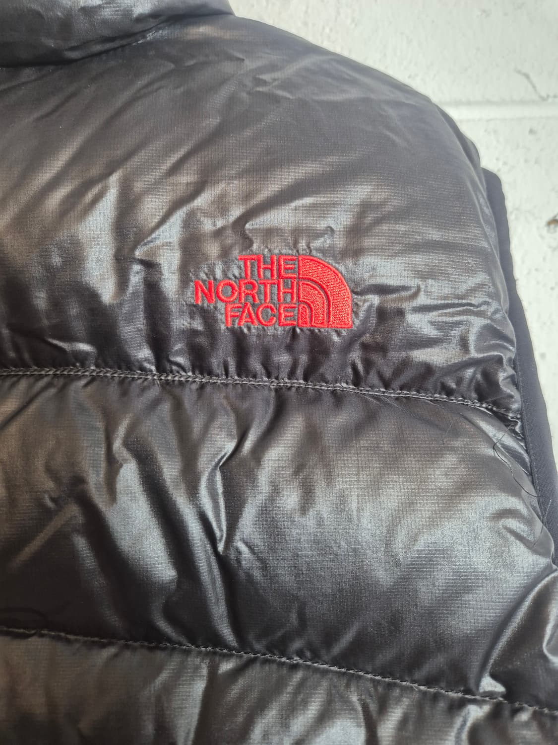 90) 노스페이스 써밋 블랙 패딩 조끼 상품이미지3