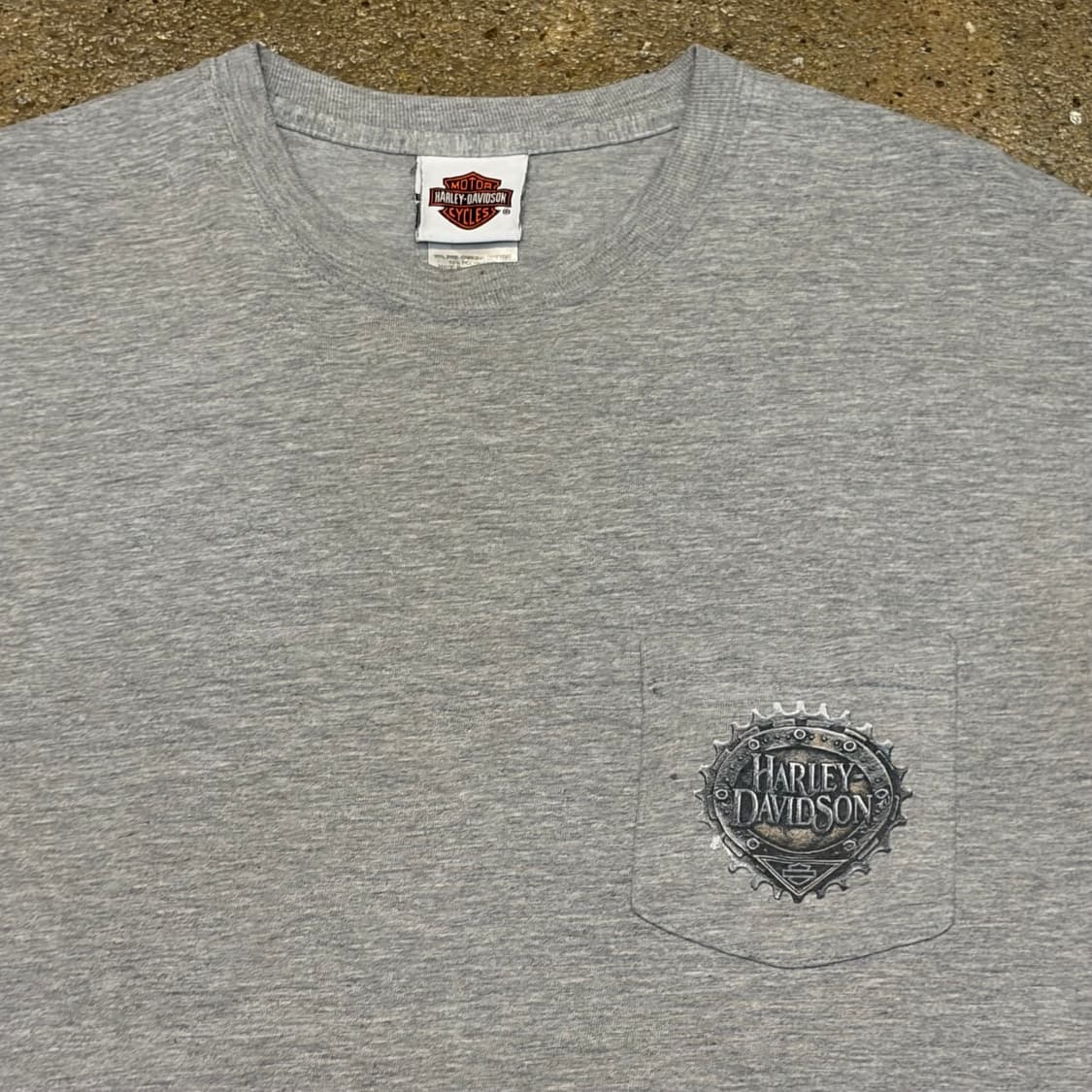 미국 빈티지 할리데이비슨 주머니 반팔티 상품이미지8