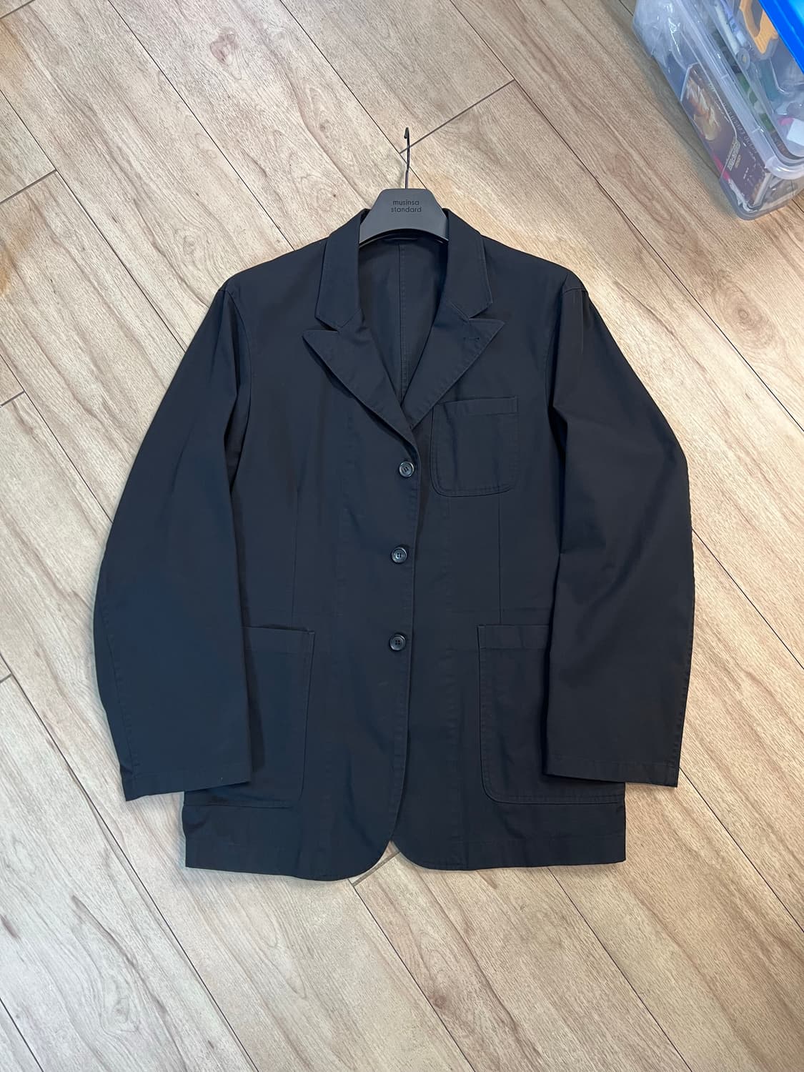 셔터 컴포트 블레이져 피크드 라펠 상품이미지2