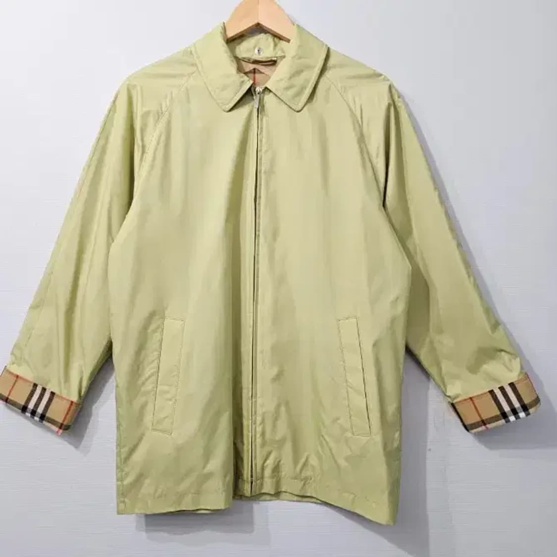 버버리 빈티지 하우스 체크 슬리브 폴리코트 ~66 상품이미지5