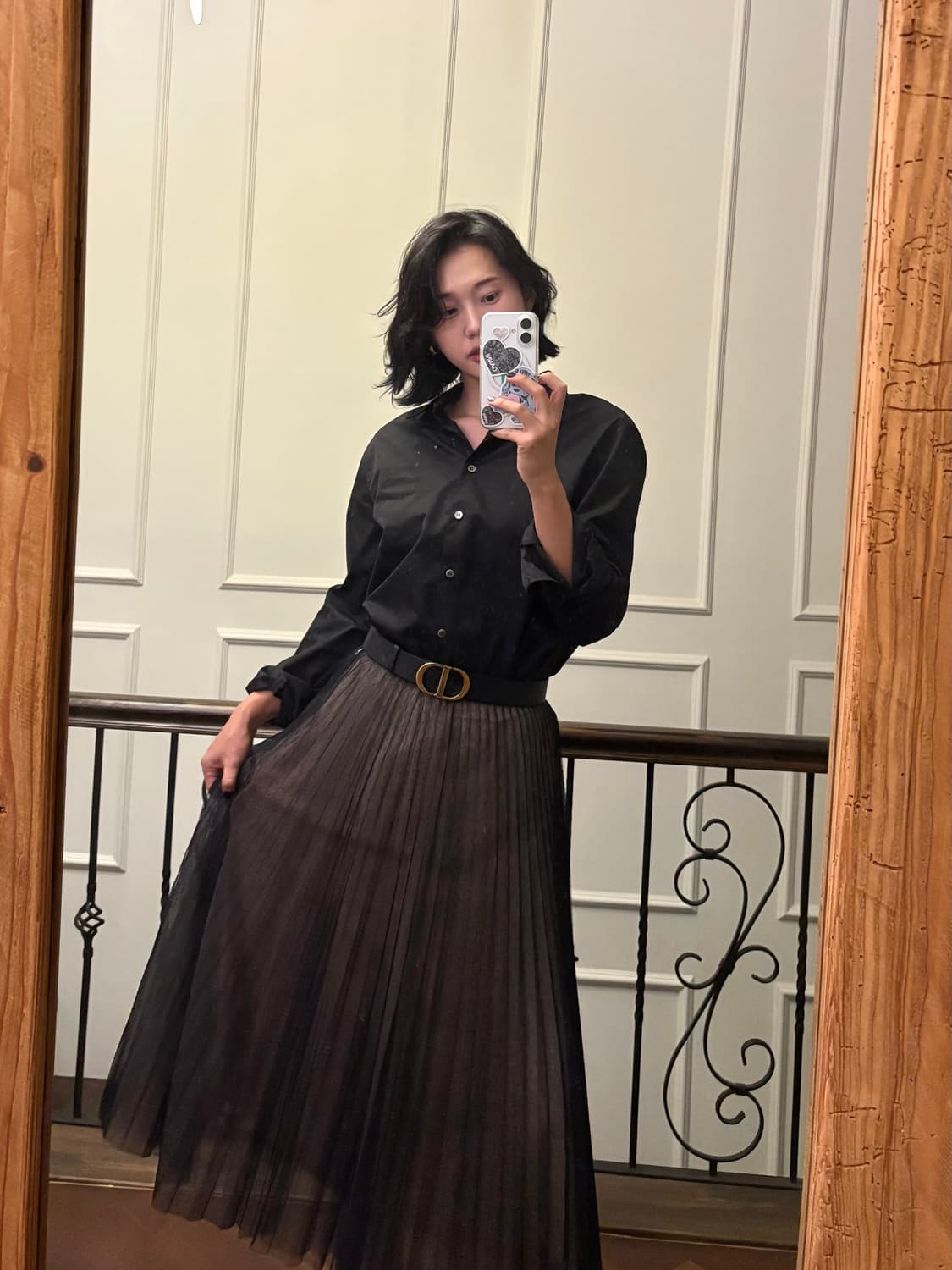 디올 몽테뉴 벨트 상품이미지4