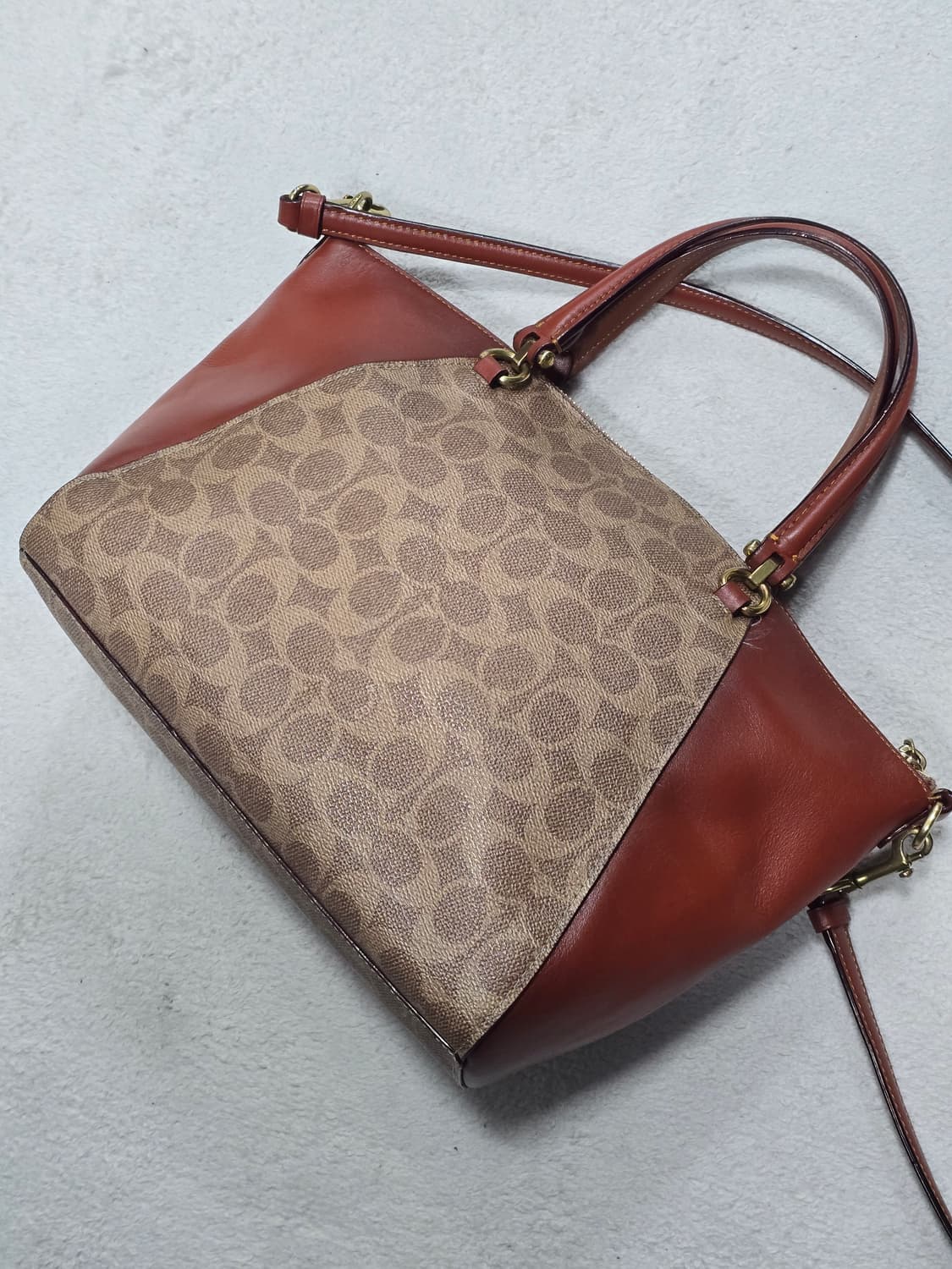 Coach 코치 프레리 사첼 인 시그니처 캔버스 투웨이 백 상품이미지6