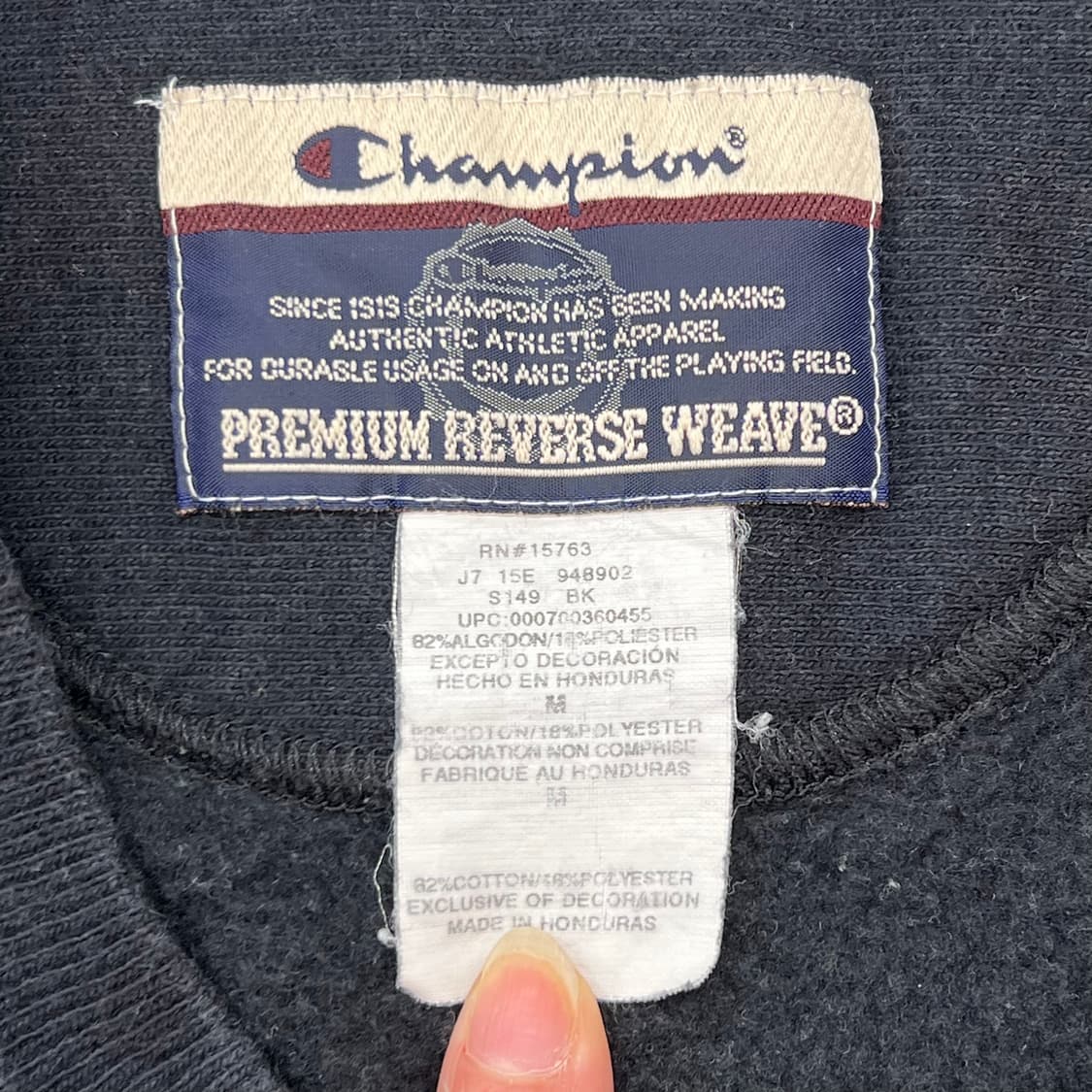 챔피온 리버스위브 맨투맨 r2617 상품이미지5