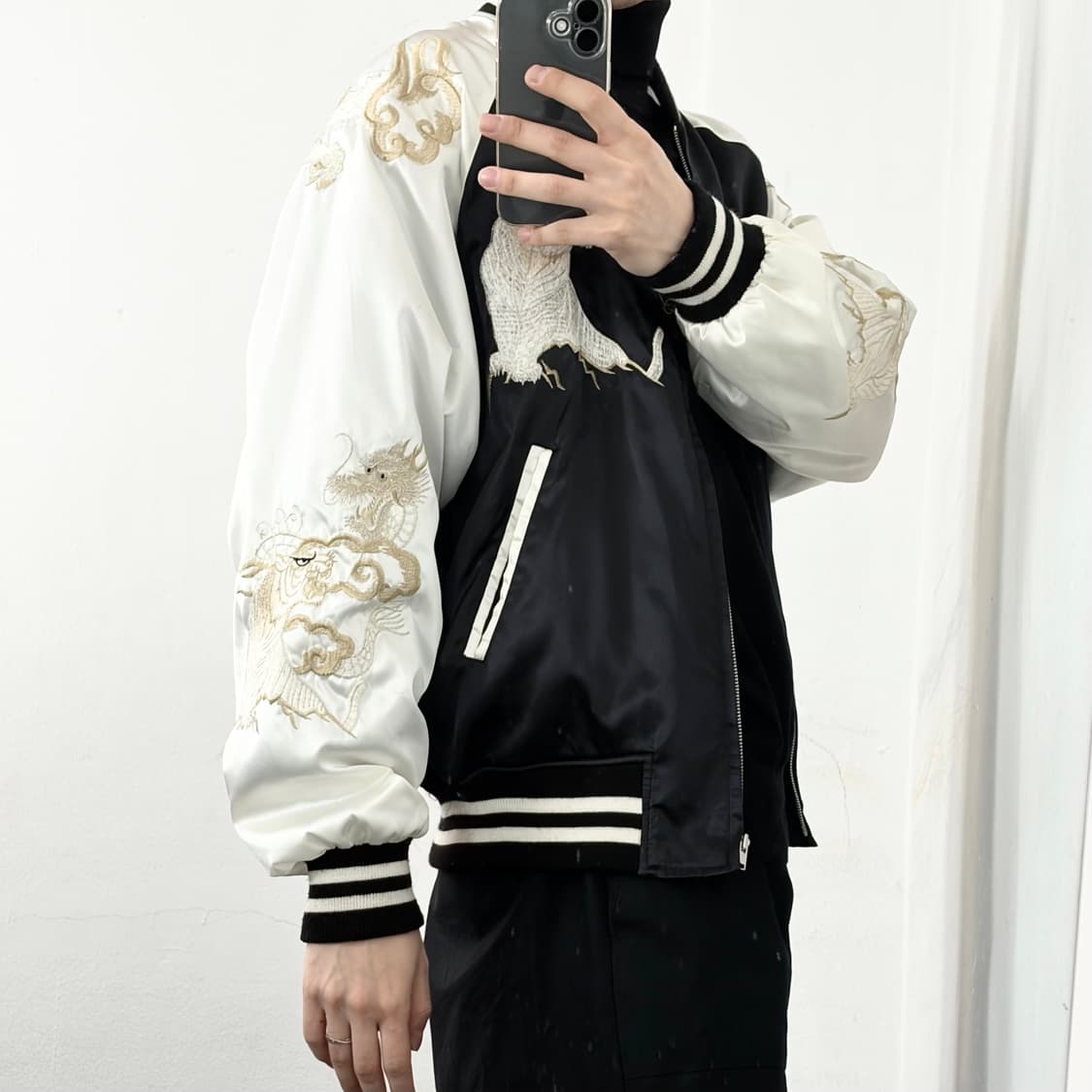 호시히메 타이거 드래곤 스카쟌 자켓 상품이미지5