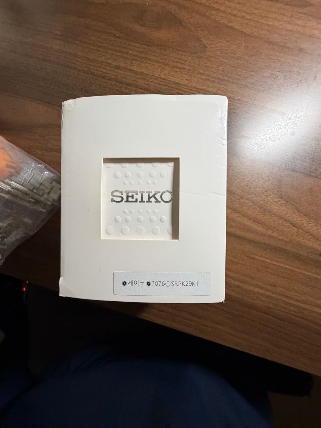 세이코 오토매틱 블랙 다이버 시계 38mm SRPK29K1 상품이미지5