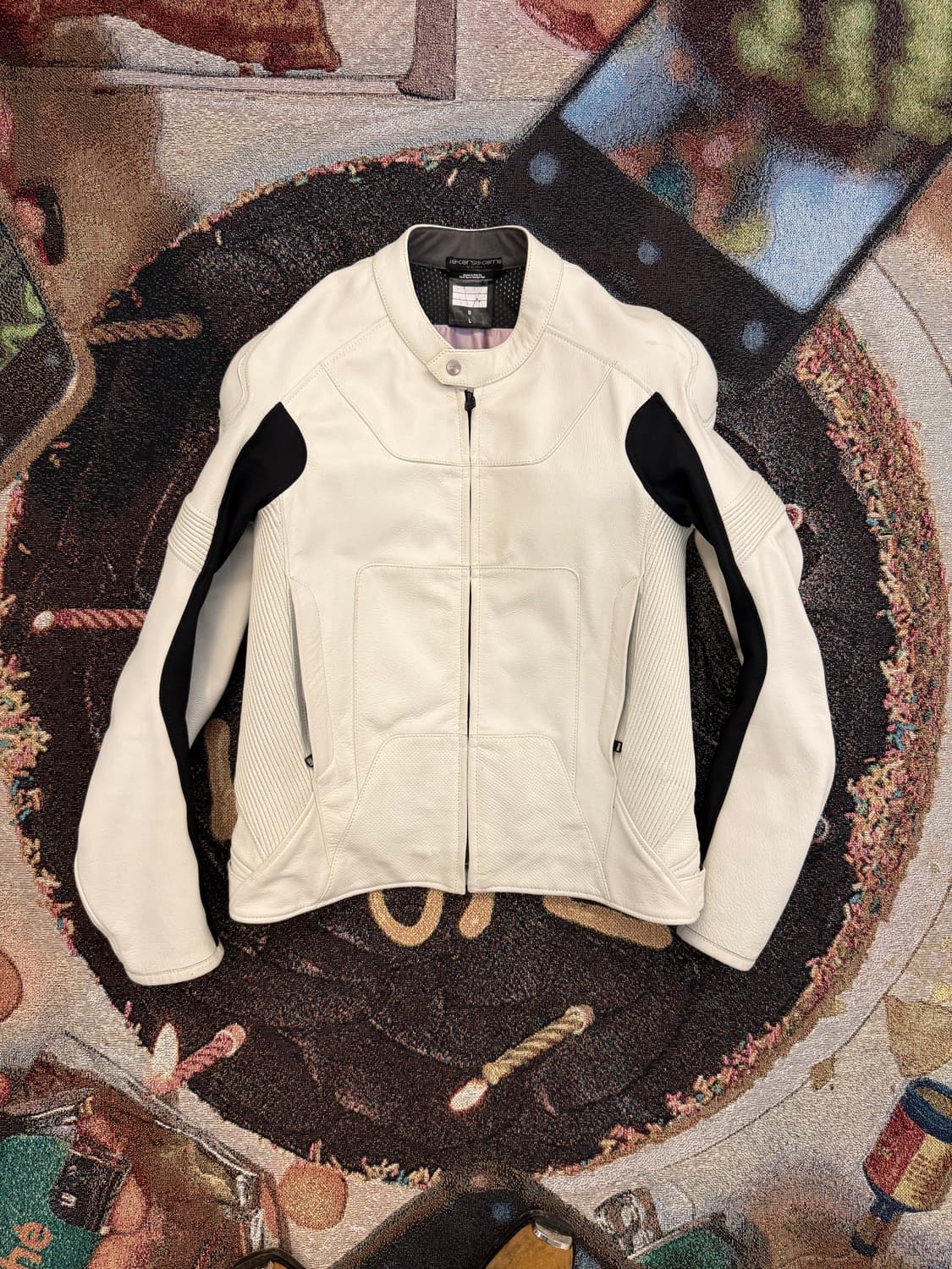 Alyx 알릭스 화이트/블랙 모토 레이싱 자켓 상품이미지1