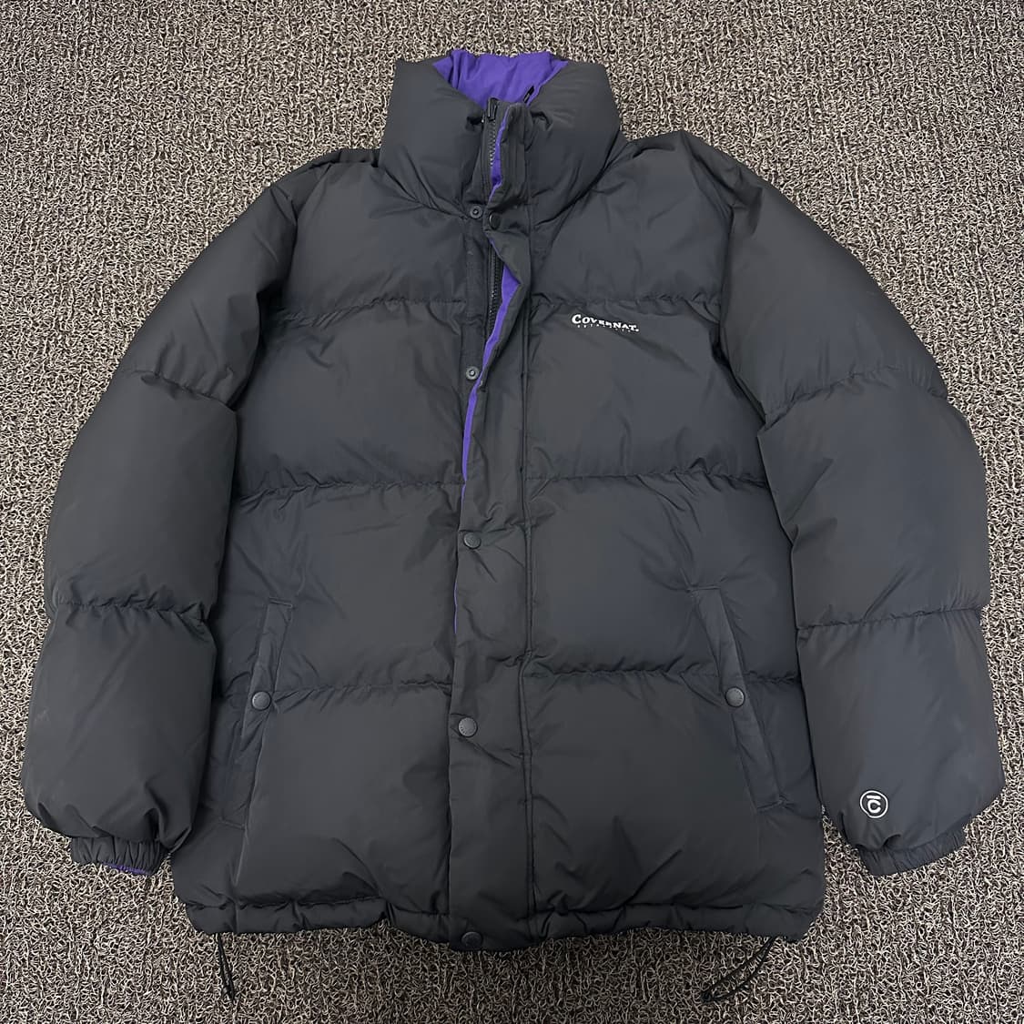 커버낫 덕다운 리버시블 양면 패딩 L 상품이미지1