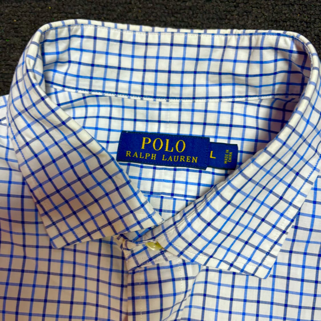 폴로 신형 체크 셔츠 L 상품이미지5