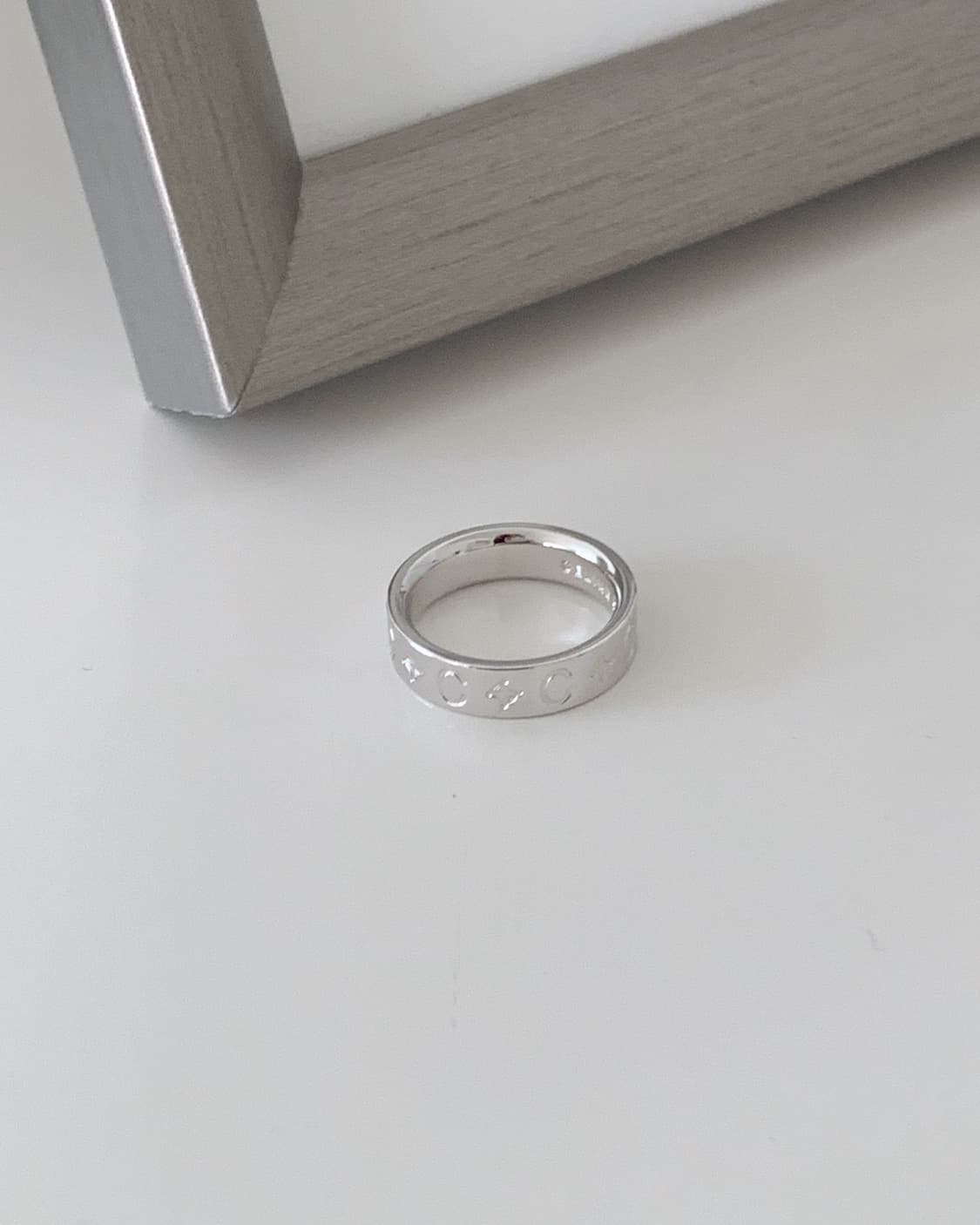 [ 셀린느 ] 셀린 실버 마카담 반지 상품이미지8