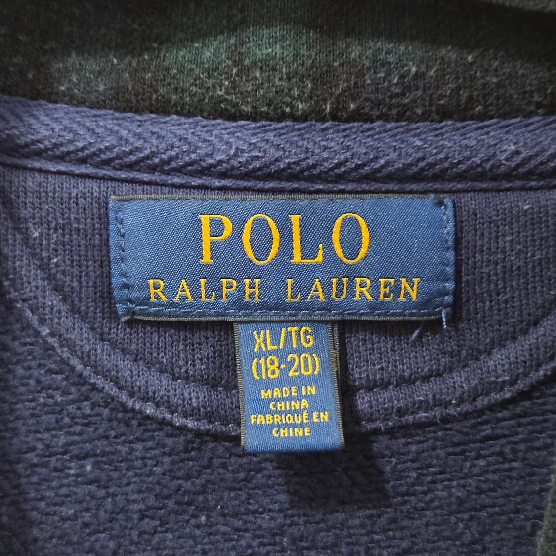 폴로랄프로렌 보이즈 코튼 숄카라 가디건 XL/18/20 상품이미지3