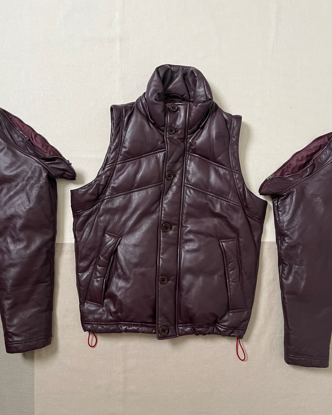 폴스미스 양가죽 다운자켓 paul smith 2way 패딩 & 패딩조끼 상품이미지4