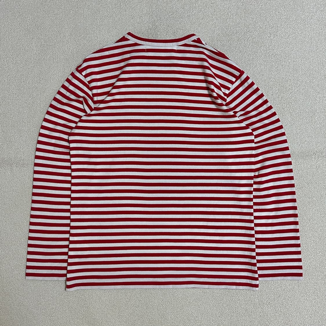 플레이 꼼데가르송 스트라이프 롱슬리브 티셔츠 상품이미지3